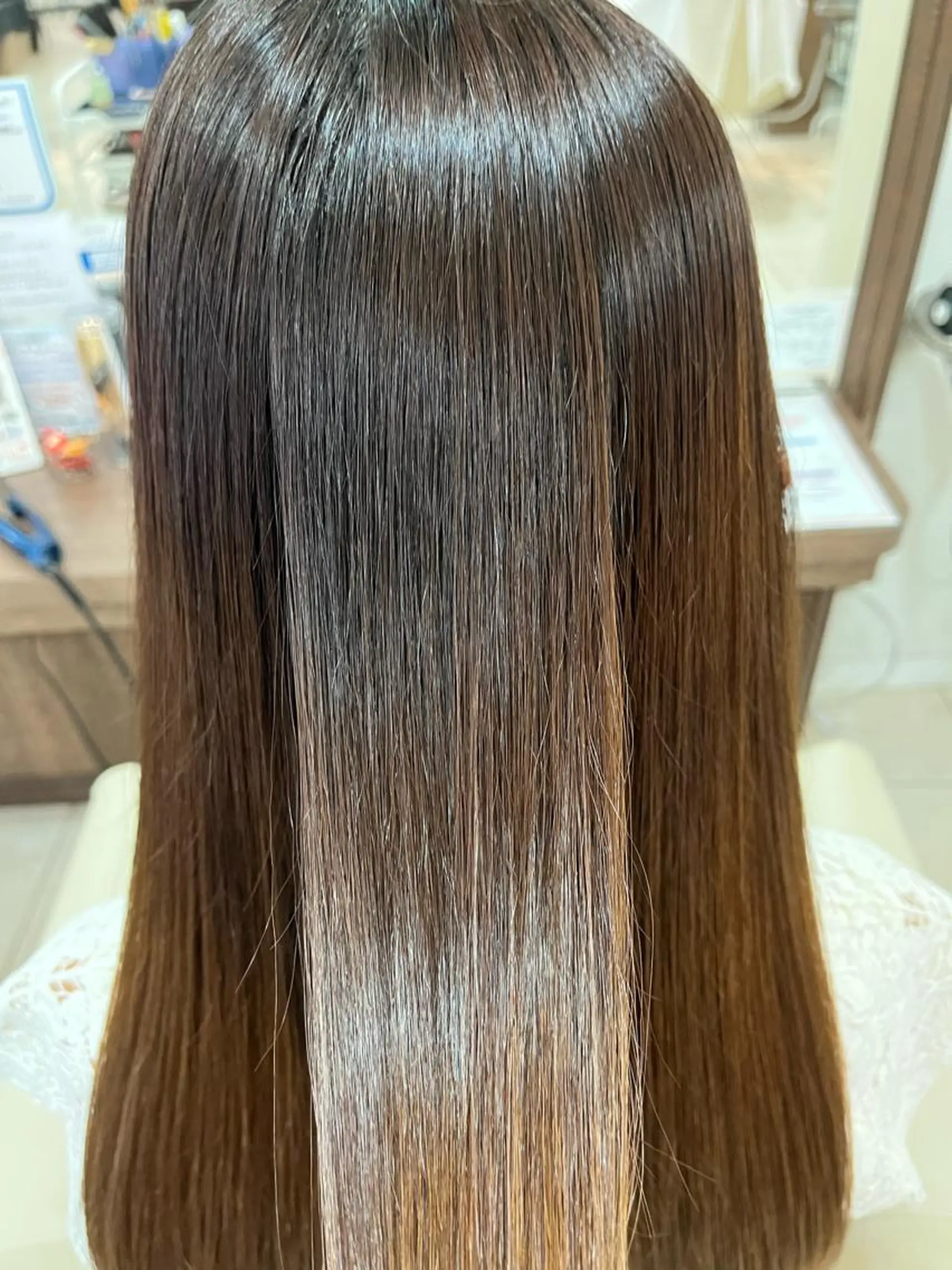 ロング ショートボブ ボブ くびれヘア くせ毛 ハイライト カット 縮毛矯正 トリートメント 《大人気髪質改善》 プログレス国分寺店のヘアスタイル