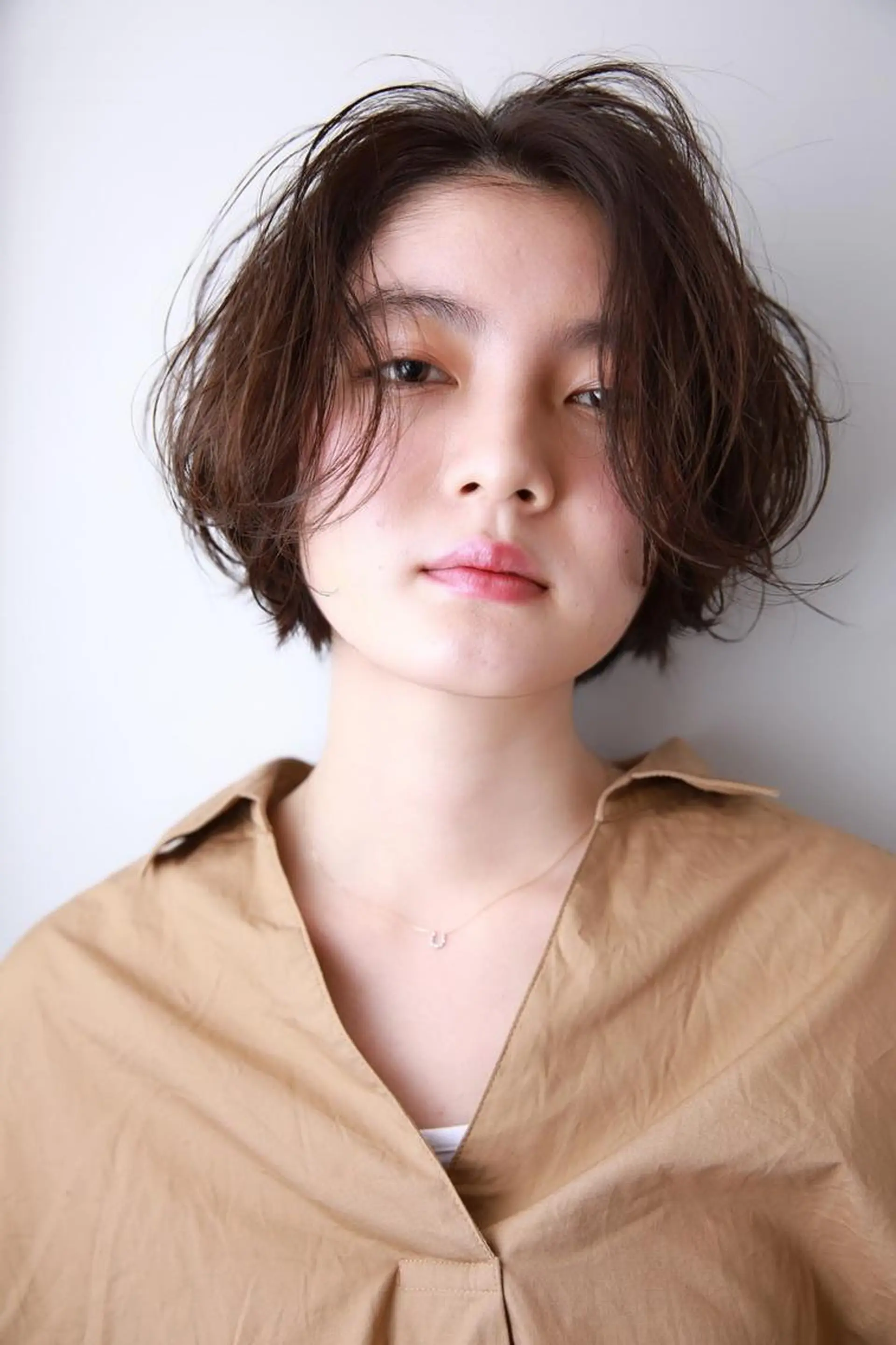 ショート カラー パーマ ヘアアレンジ 山下 直人のヘアスタイル