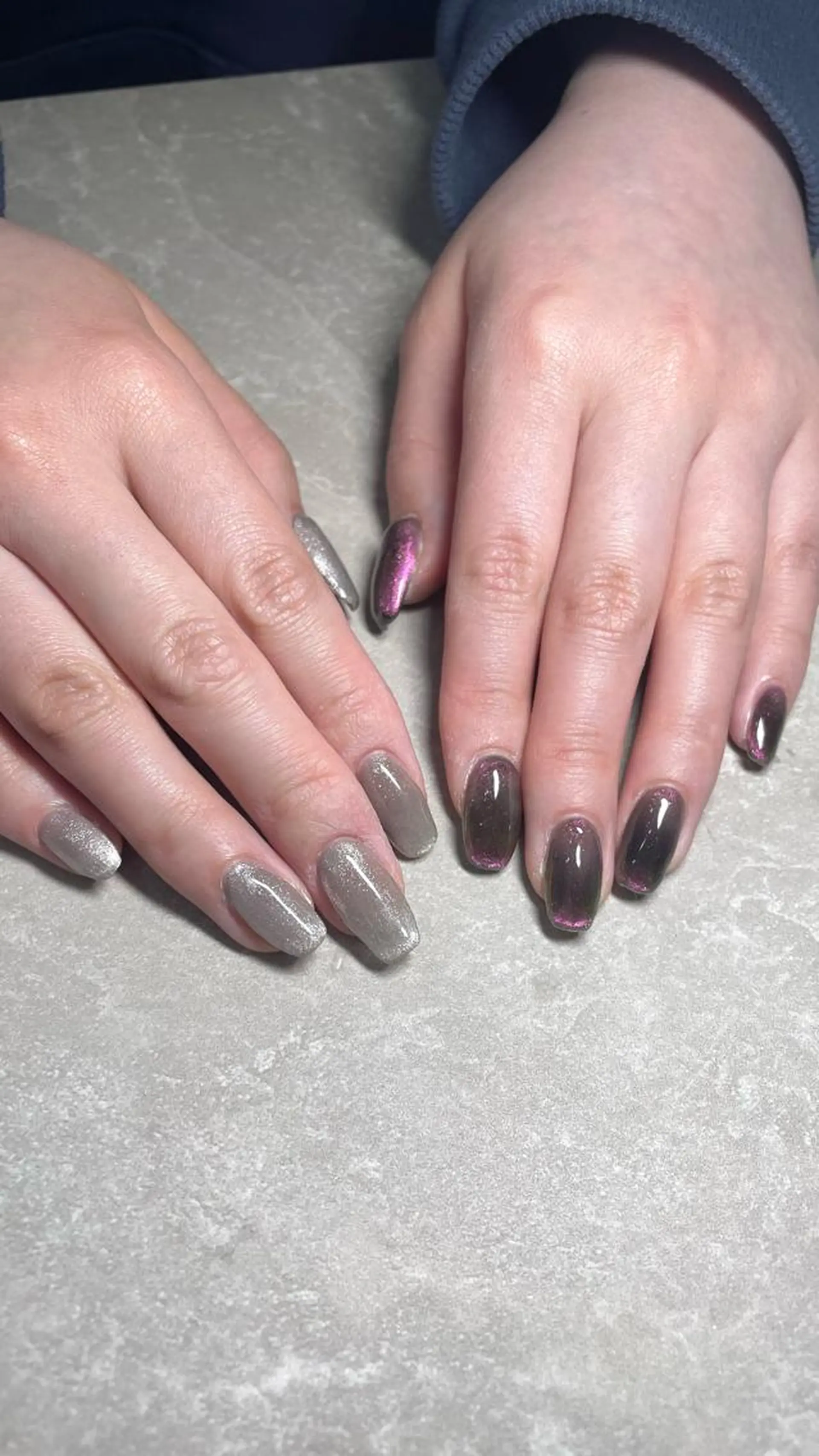 ネイル 長さ出し ハンドネイル フットネイル LINXS aosaのネイルデザイン