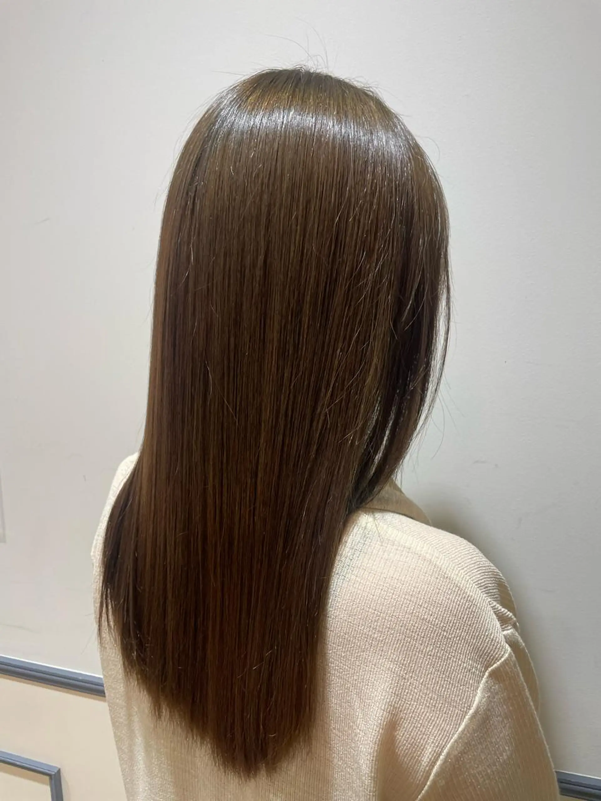 ロング 松島 涼花のヘアスタイル