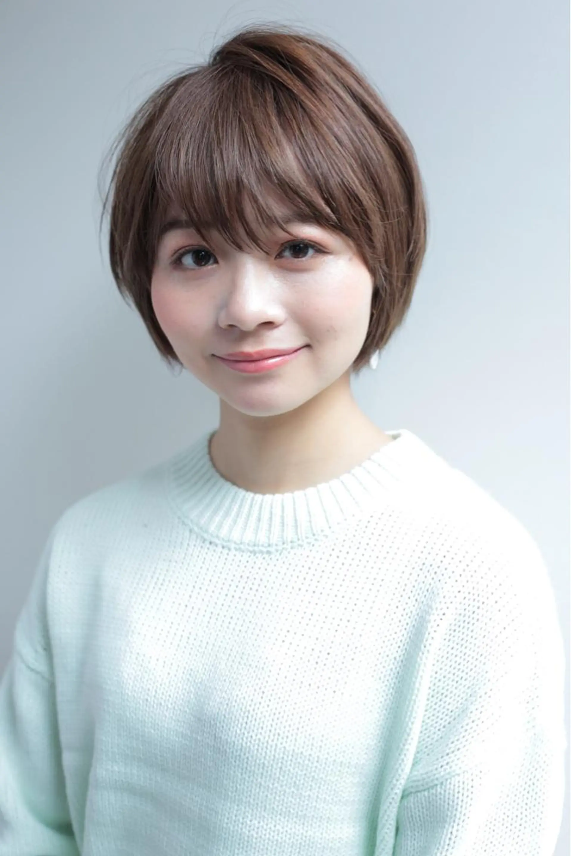 ショート カット トリートメント 縮毛/ショート/ ボブ/レイヤー/小原のヘアスタイル