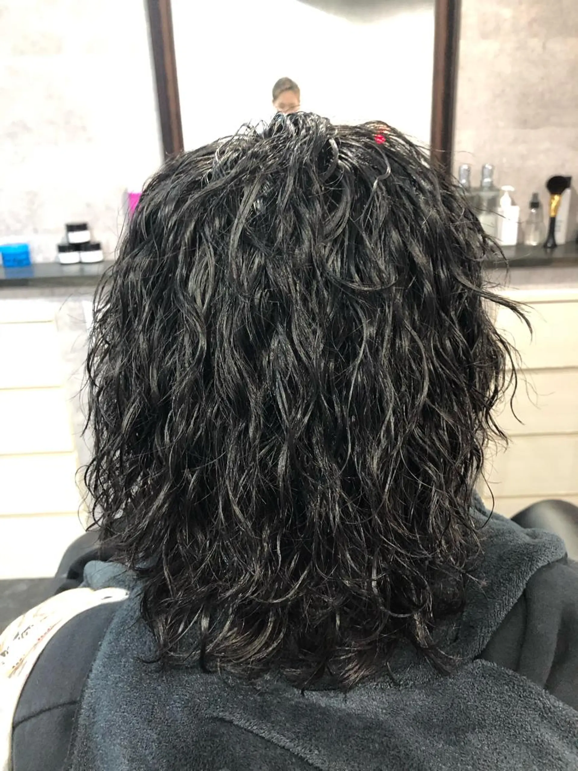 ロング パーマ ヘアアレンジ メンズ カット パーマ ヘアセット Bar Ber HouseLavie所属・中西 将斗のヘアスタイル