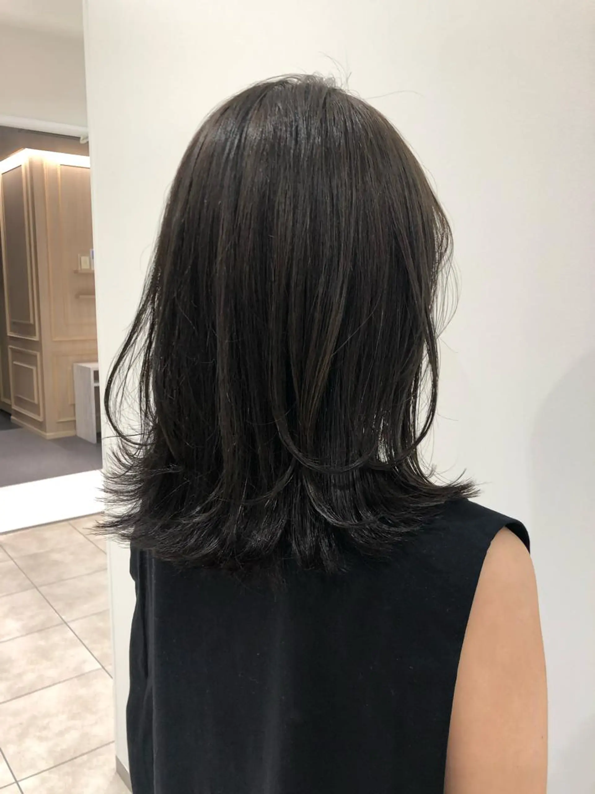 セミロング カラー Sayu🤍ktwo -nagoyaのヘアスタイル