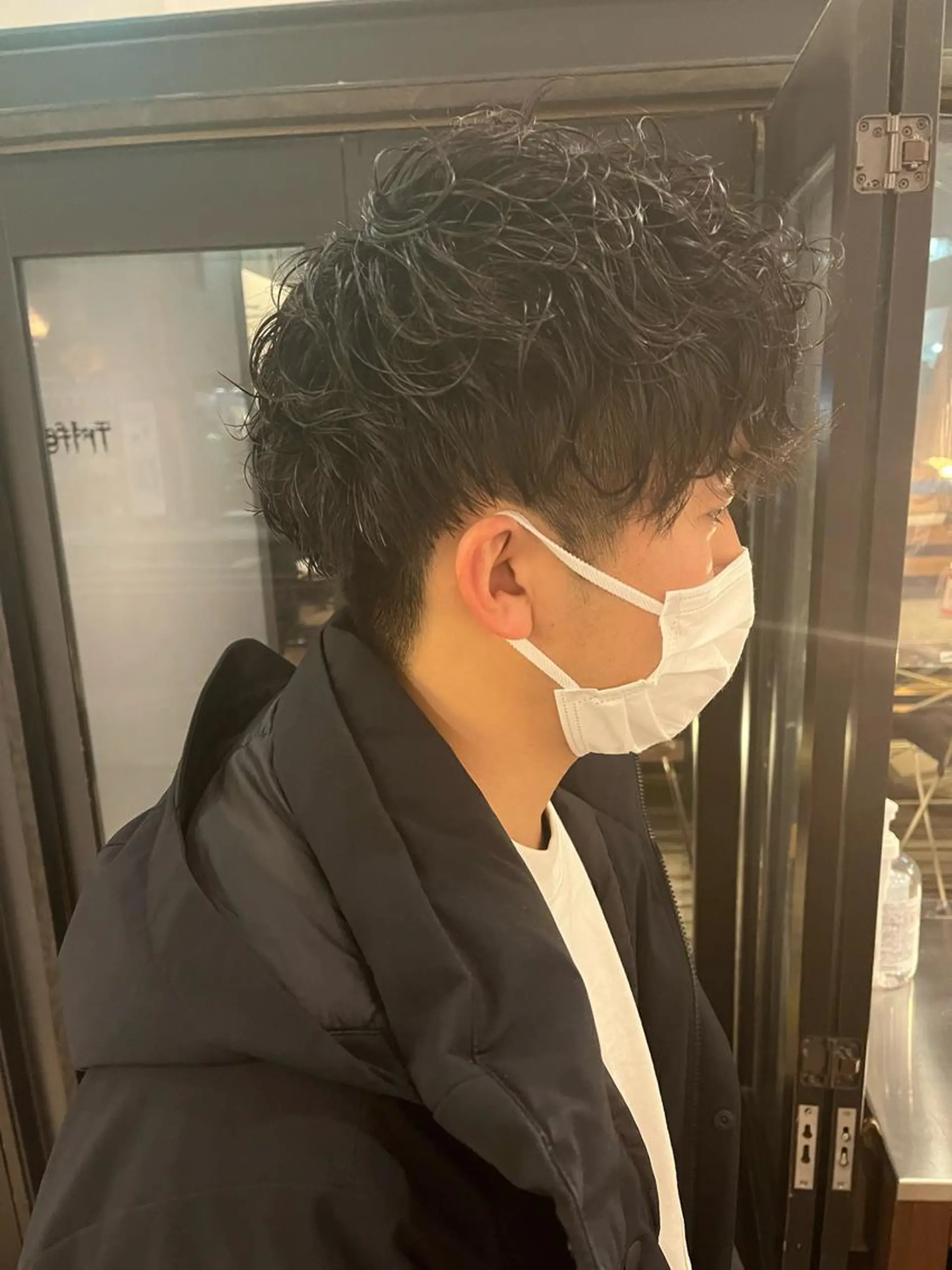 パーマ メンズ メンズパーマ スパイラルパーマ 佐藤宰❪髪質改善❫ ❪カラー/透明感❫のヘアスタイル