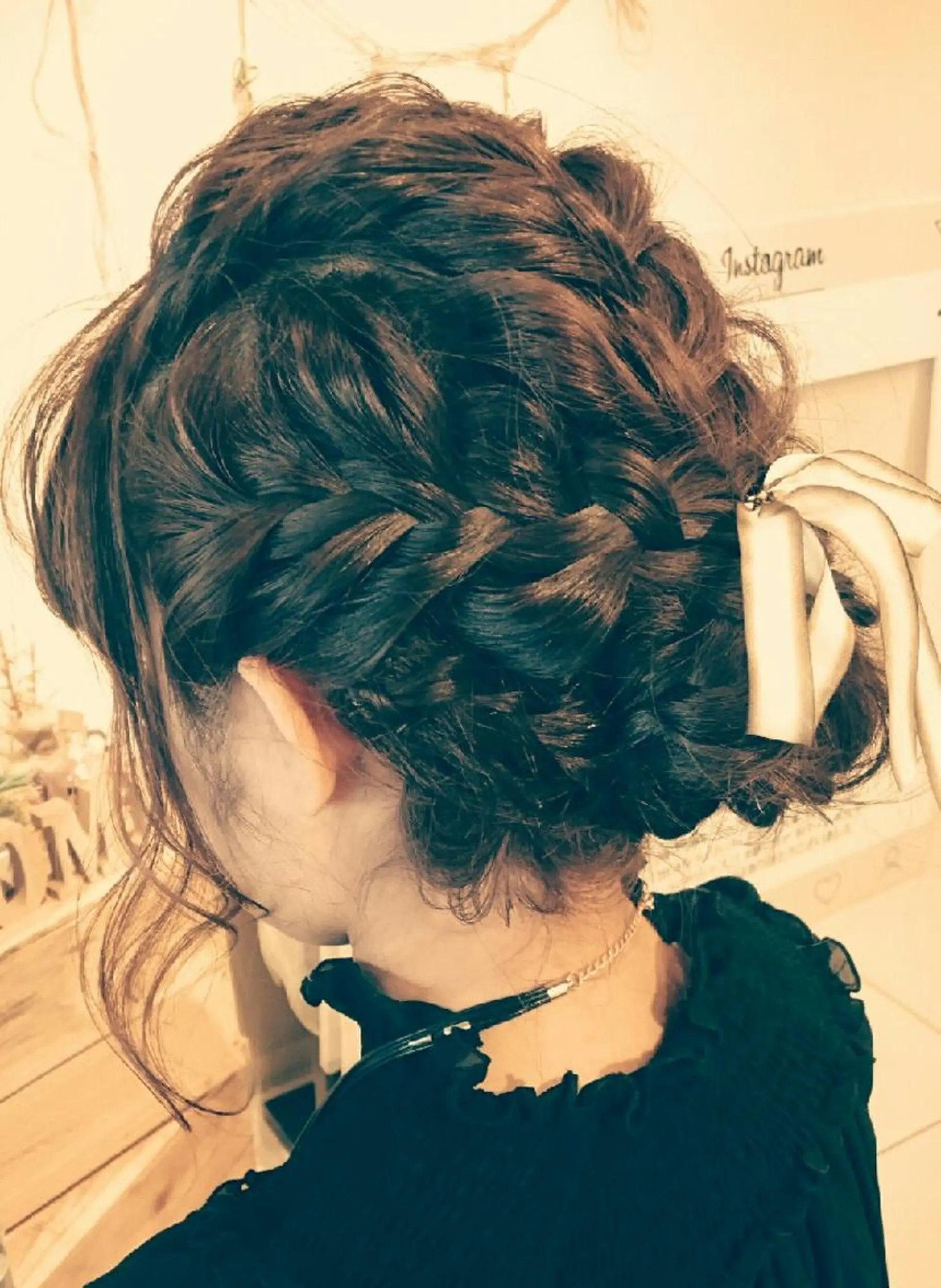 ヘアアレンジ ミディアム ヘアセット/髪質改善 /カラー/TADOのヘアスタイル