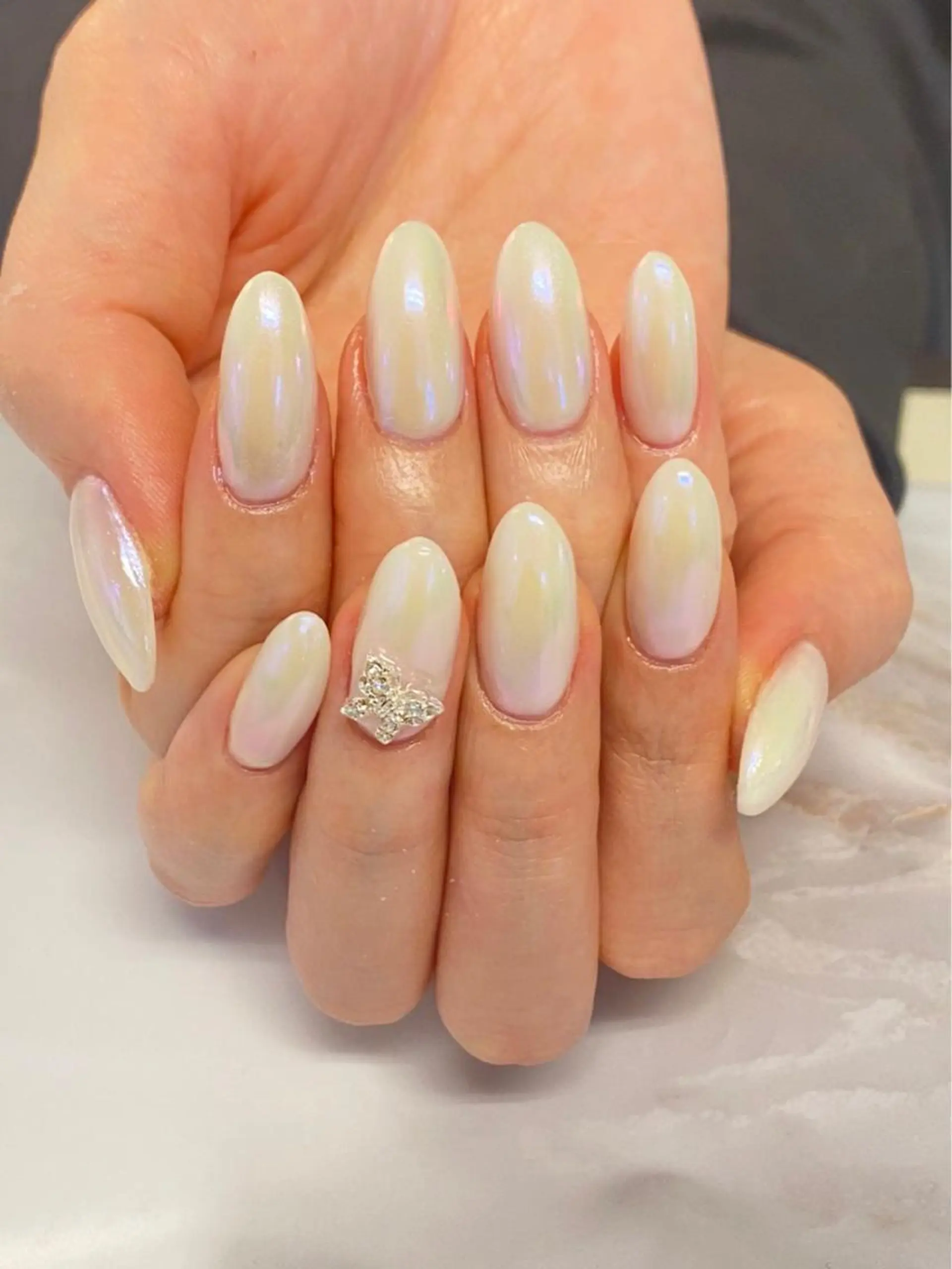 ネイル ワンカラーネイル スカルプネイル 🤎🧸 Aya 🧸🤎のネイルデザイン