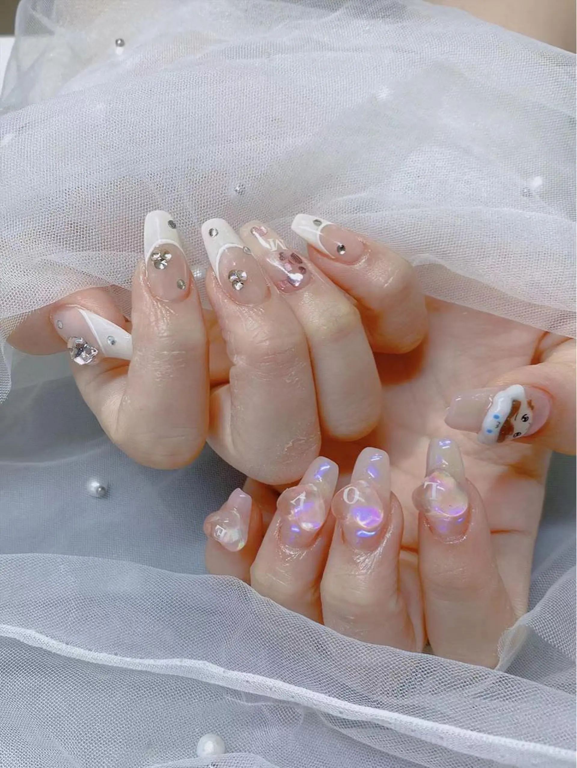 ネイル 長さだし専門店 M2　rikaのネイルデザイン