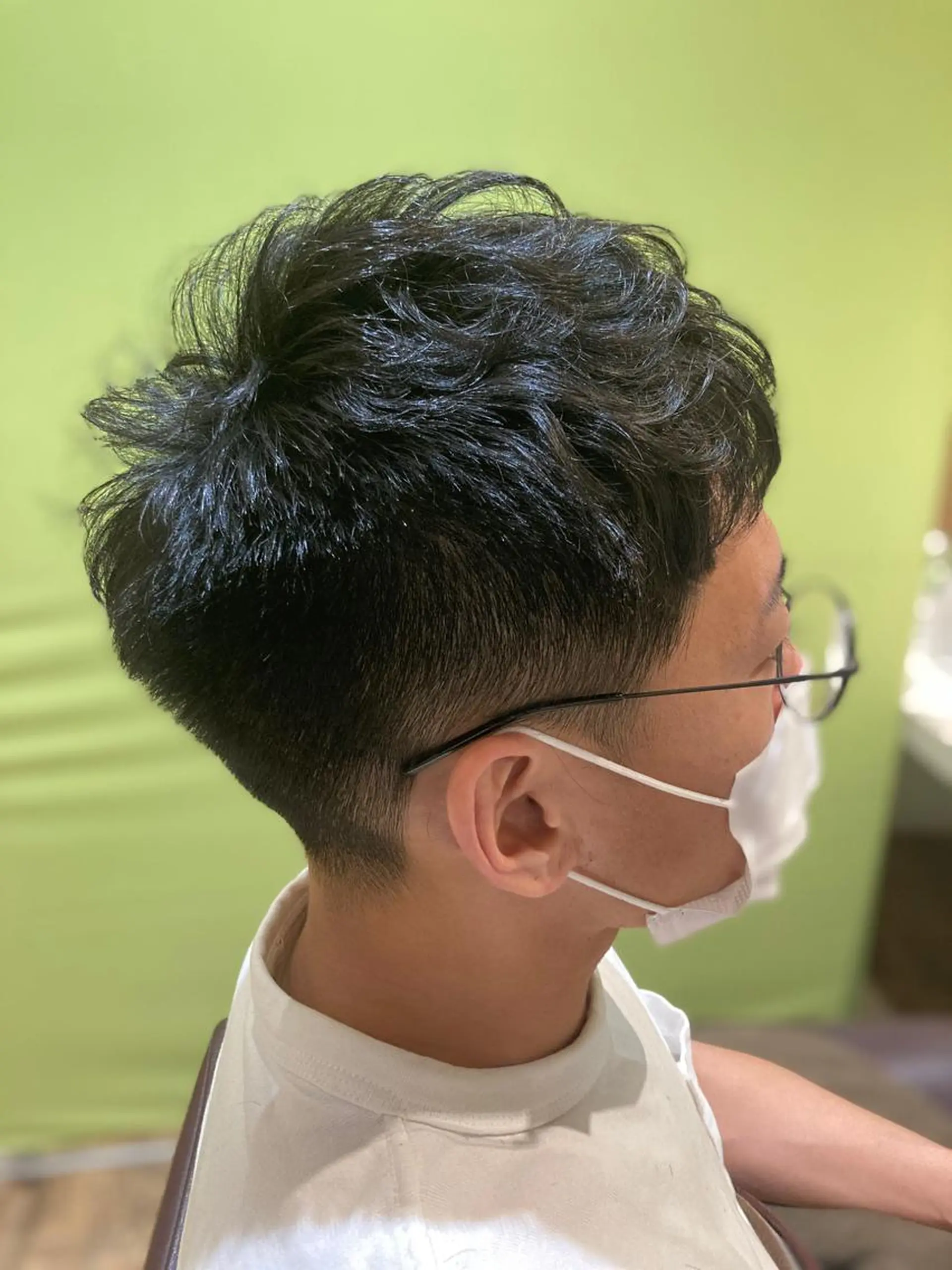 ショート パーマ メンズ メンズ特化💥荻窪 No.1柴田憲秀のヘアスタイル