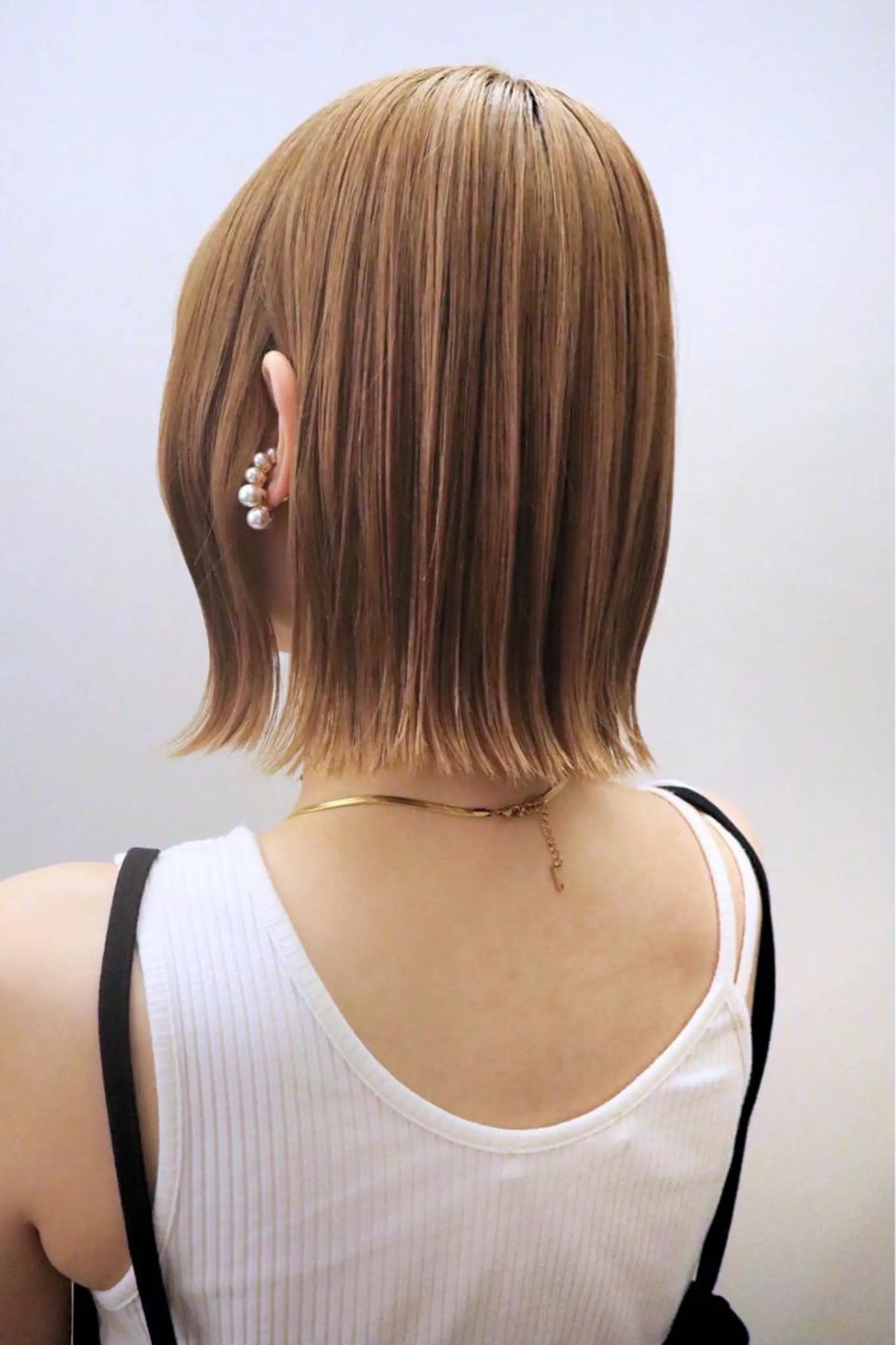 ショート カラー ボブ ショートヘア トリートメント ef西大寺所属・Koyo  ボブ / レイヤースタイルのヘアスタイル