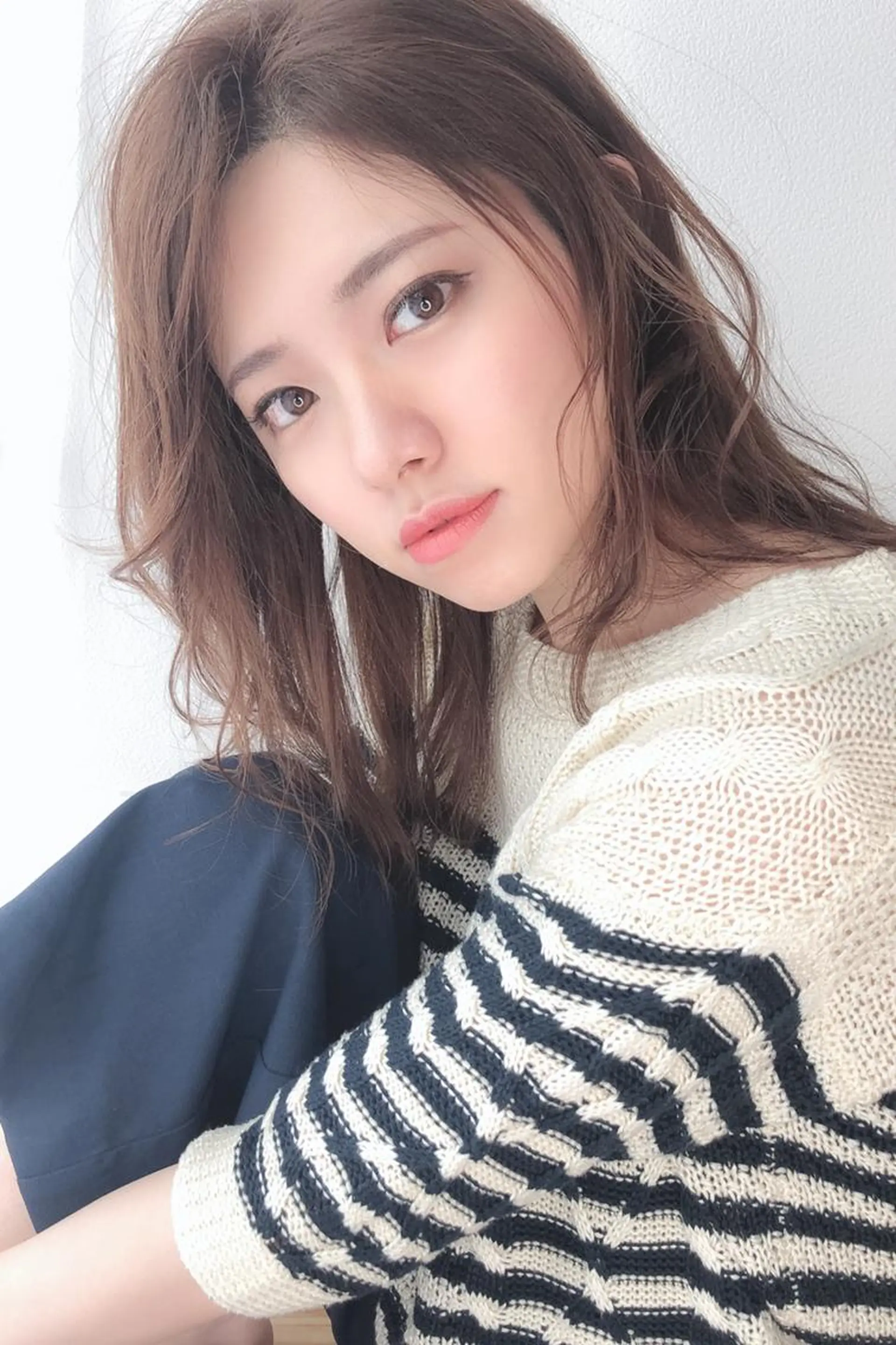 カラー 🌻大人ツヤかわいい ⭐️根本麻美のヘアスタイル