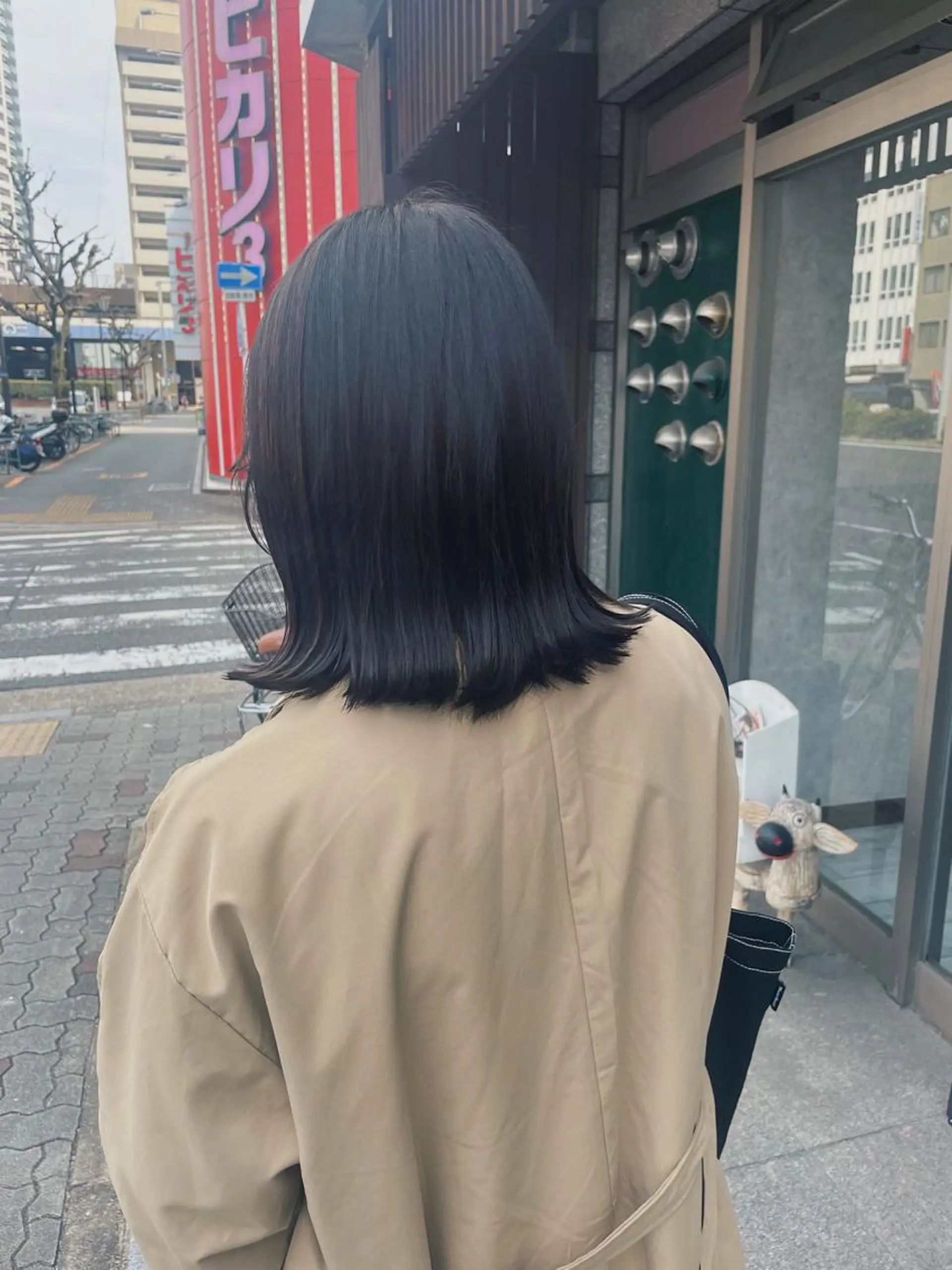 ミディアム カラー 高橋 みく/ minim 暖色のヘアスタイル