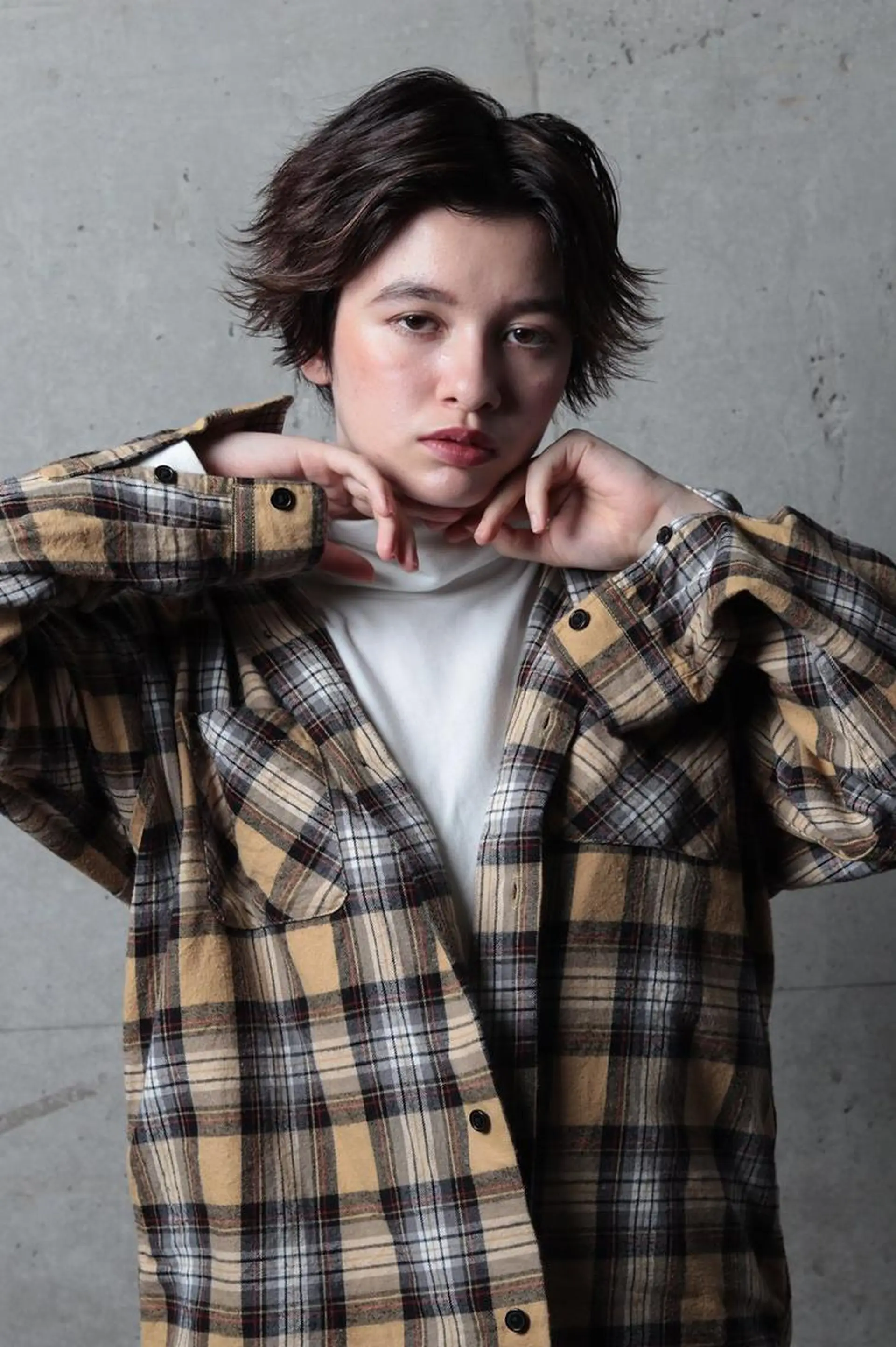 ショート パーマ Garret 新宿店【ギャレット】所属・⛑️髪質改善請負人 ⛑️ヤマザキタカヒトのヘアスタイル