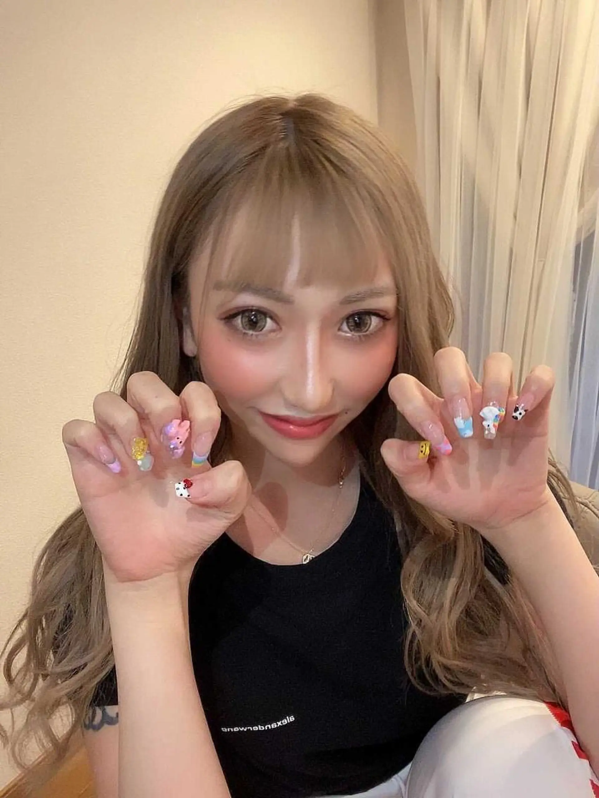 ロング カラー ヘアセット 【Diar】オーナー アキヨシケンタのヘアスタイル