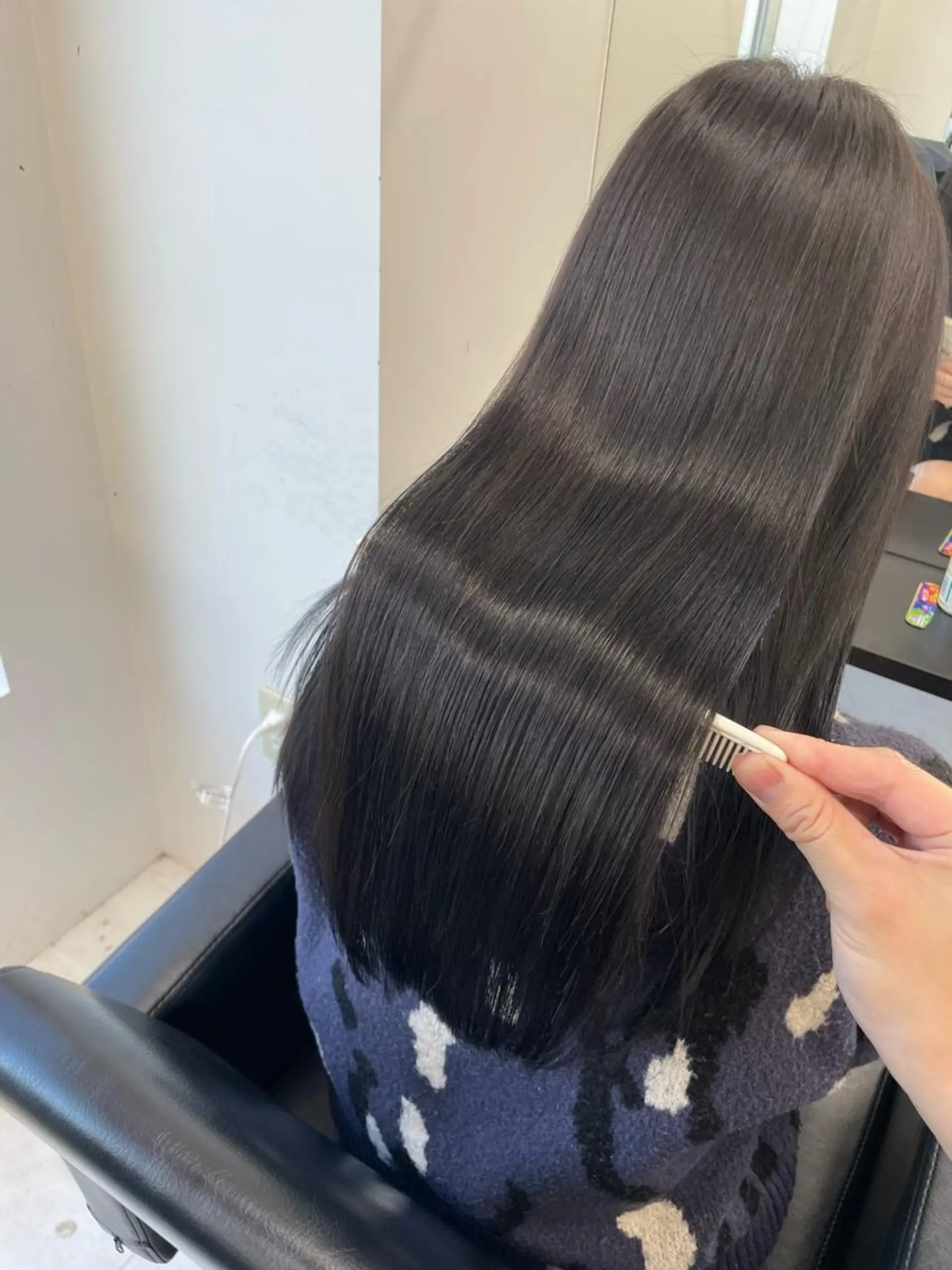 ロング カット ヘアカラー 縮毛矯正 トリートメント 髪質改善/艶髪No1 L.I.G代表　吉川のヘアスタイル