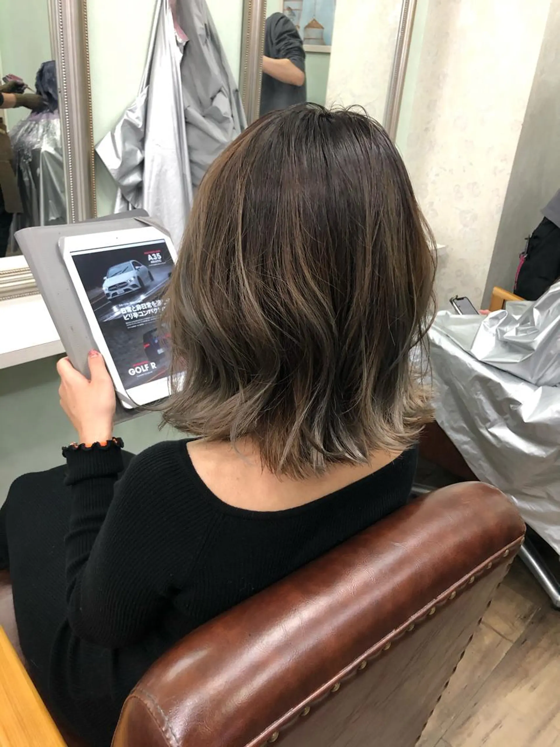 ショート カラー 🌟髪質改善ケアカラ ー美髪縮毛矯正y🌟のヘアスタイル