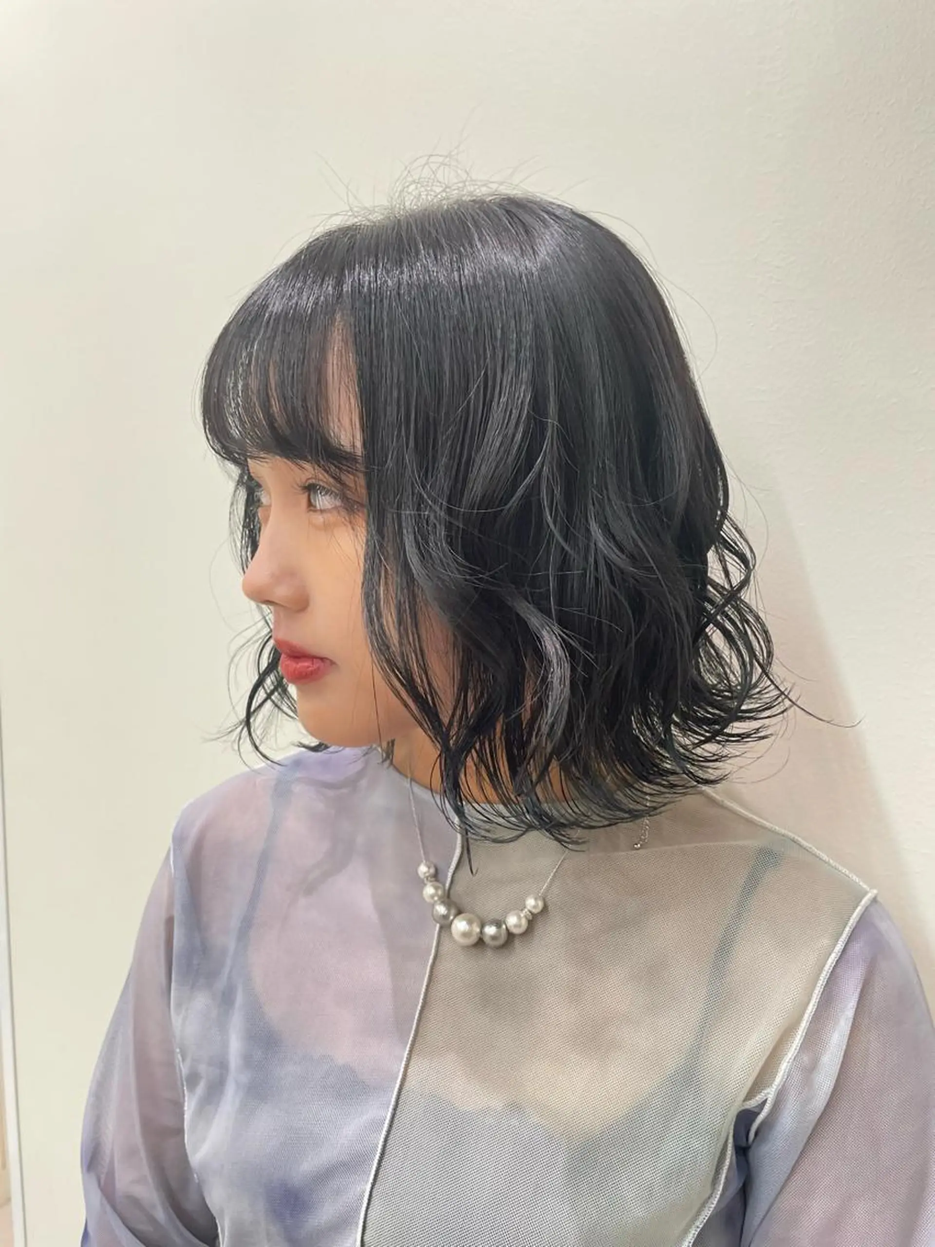 カラー ボブ/透明感 カラー /風花のヘアスタイル