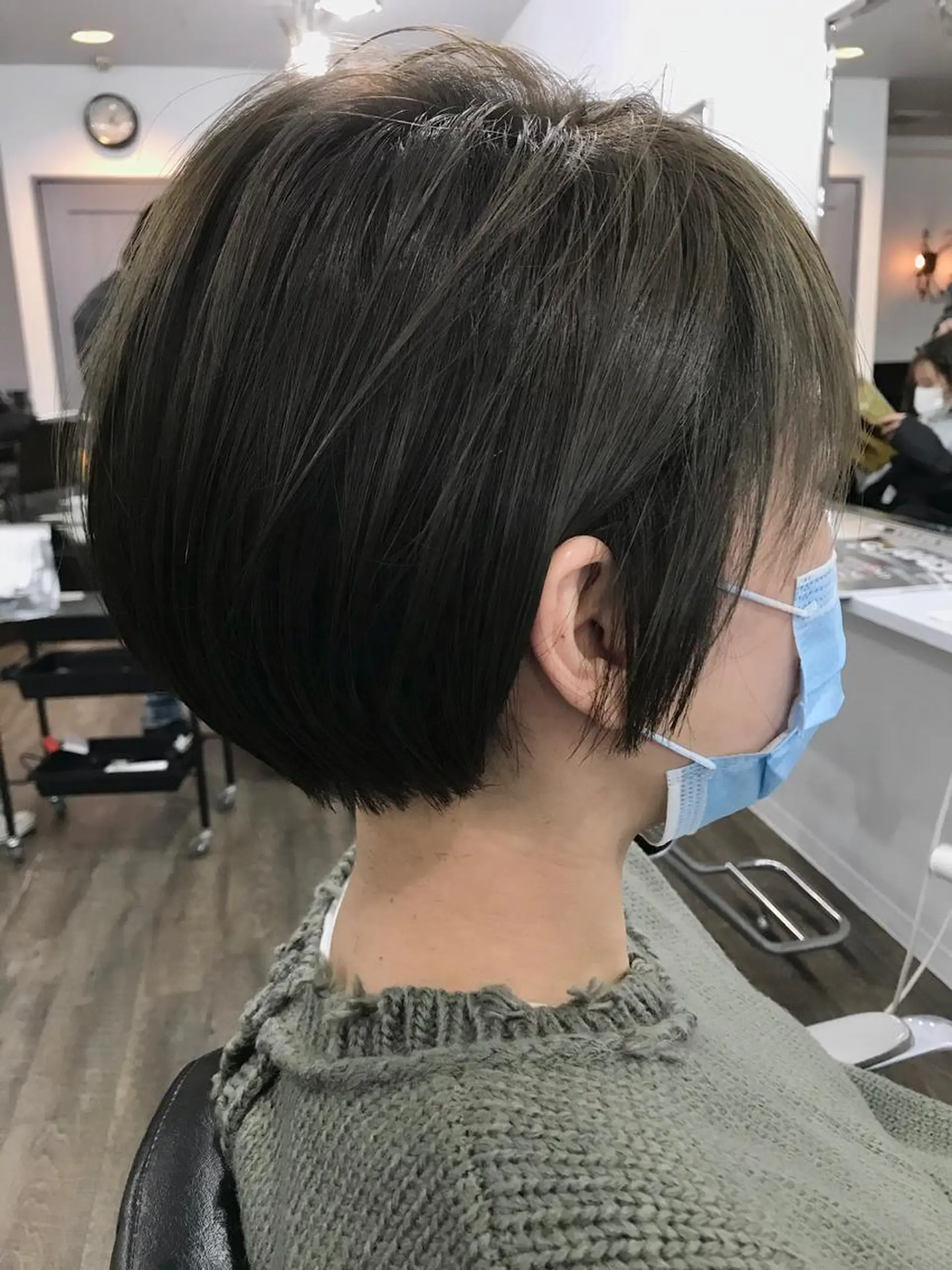 ショート ショートボブ ボブ ショートヘア カット トリートメント 宮本 祥生のヘアスタイル