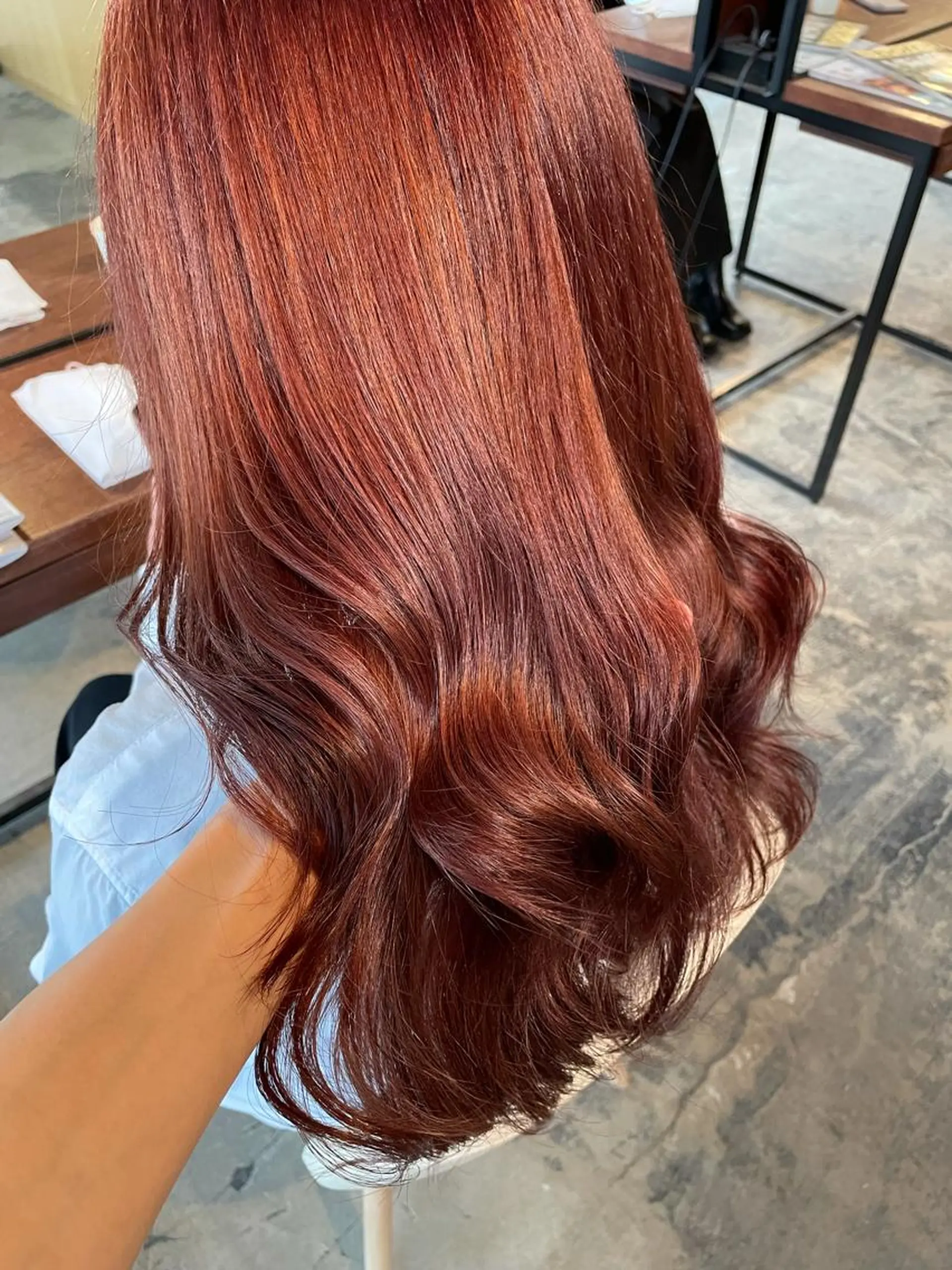 ロング カラー ヘアアレンジ キッズ ネイル マツエク・マツパ アイブロウ 透明感カラー/推しカ ラー☁️JURAのヘアスタイル