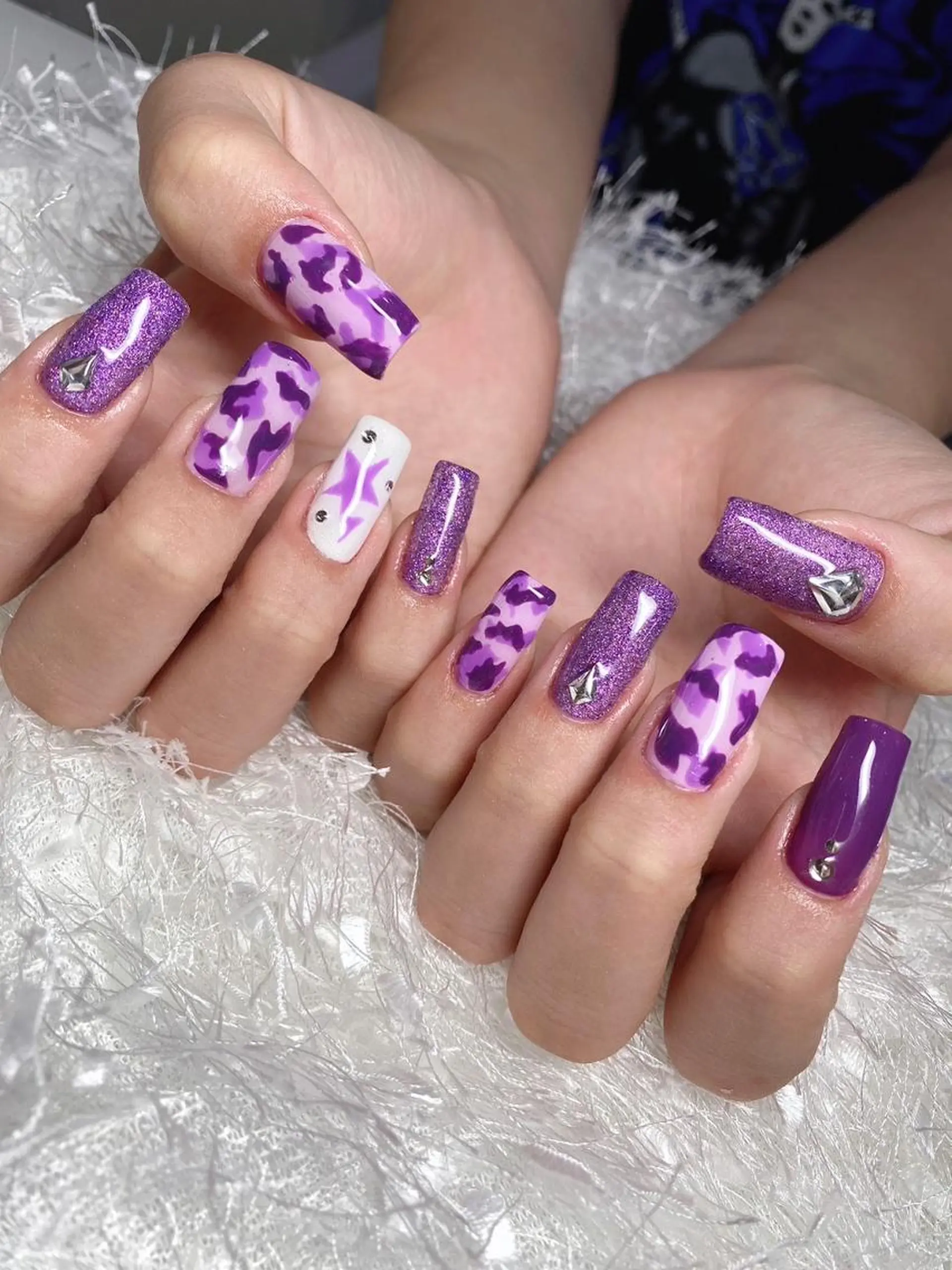 ネイル 長さ出し ジェルネイル グラデーション 韓国ネイル ラメ(グリッター) ハンドネイル Nail&eye Belire 新宿のネイルデザイン