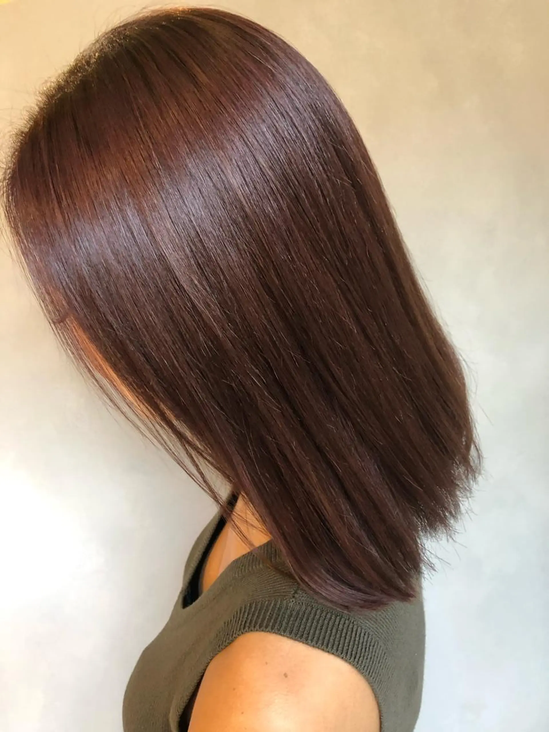 ミディアム カラー カット ヘアカラー トリートメント LA KING GINZA TOKYO所属・🧡ショートの達人 🧡SHOのヘアスタイル