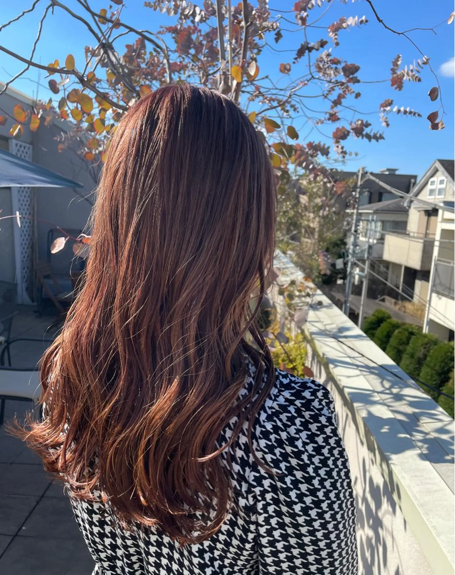 ロング カラー ブリーチ ヘアカラー 韓国風/オシャレ /縮毛矯正/滝口琴未のヘアスタイル