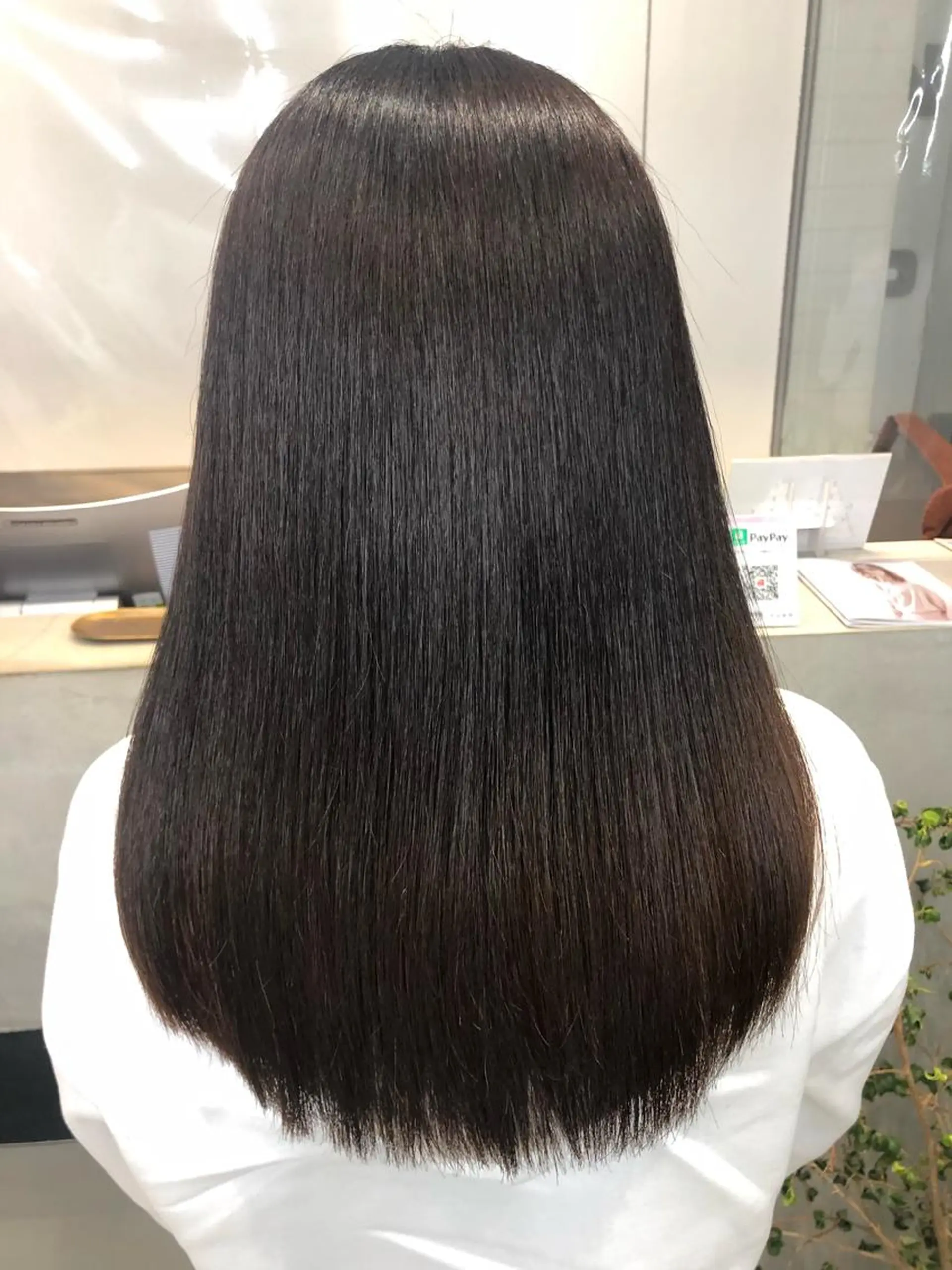 セミロング カット 縮毛矯正 トリートメント orme所属・【髪質改善特化･ 福田航洋】のヘアスタイル