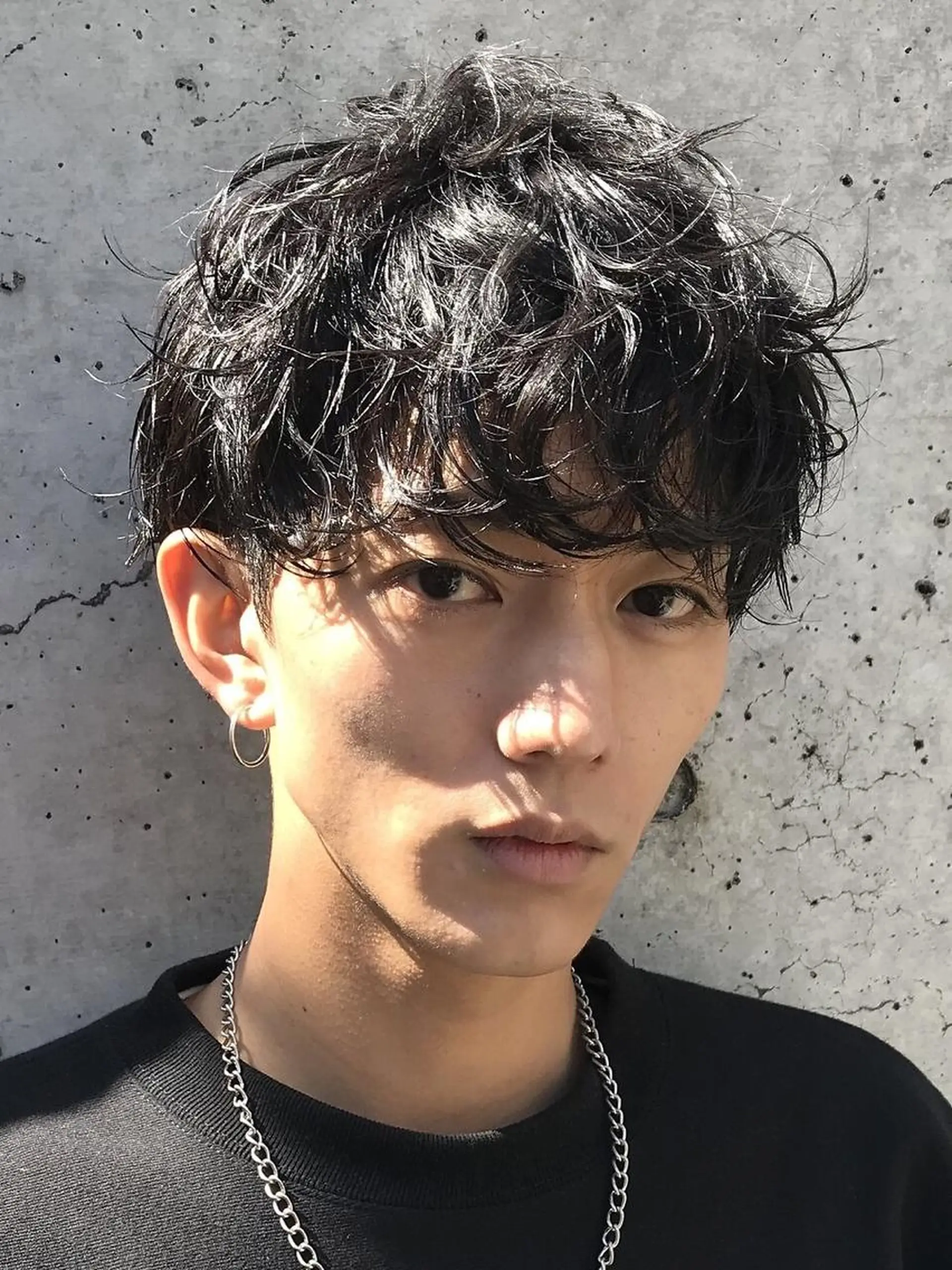 ショート パーマ メンズ メンズパーマ スパイラルパーマ fifth  SAKAE所属・SENTA✨メンズ パーマ✨fifth栄のヘアスタイル