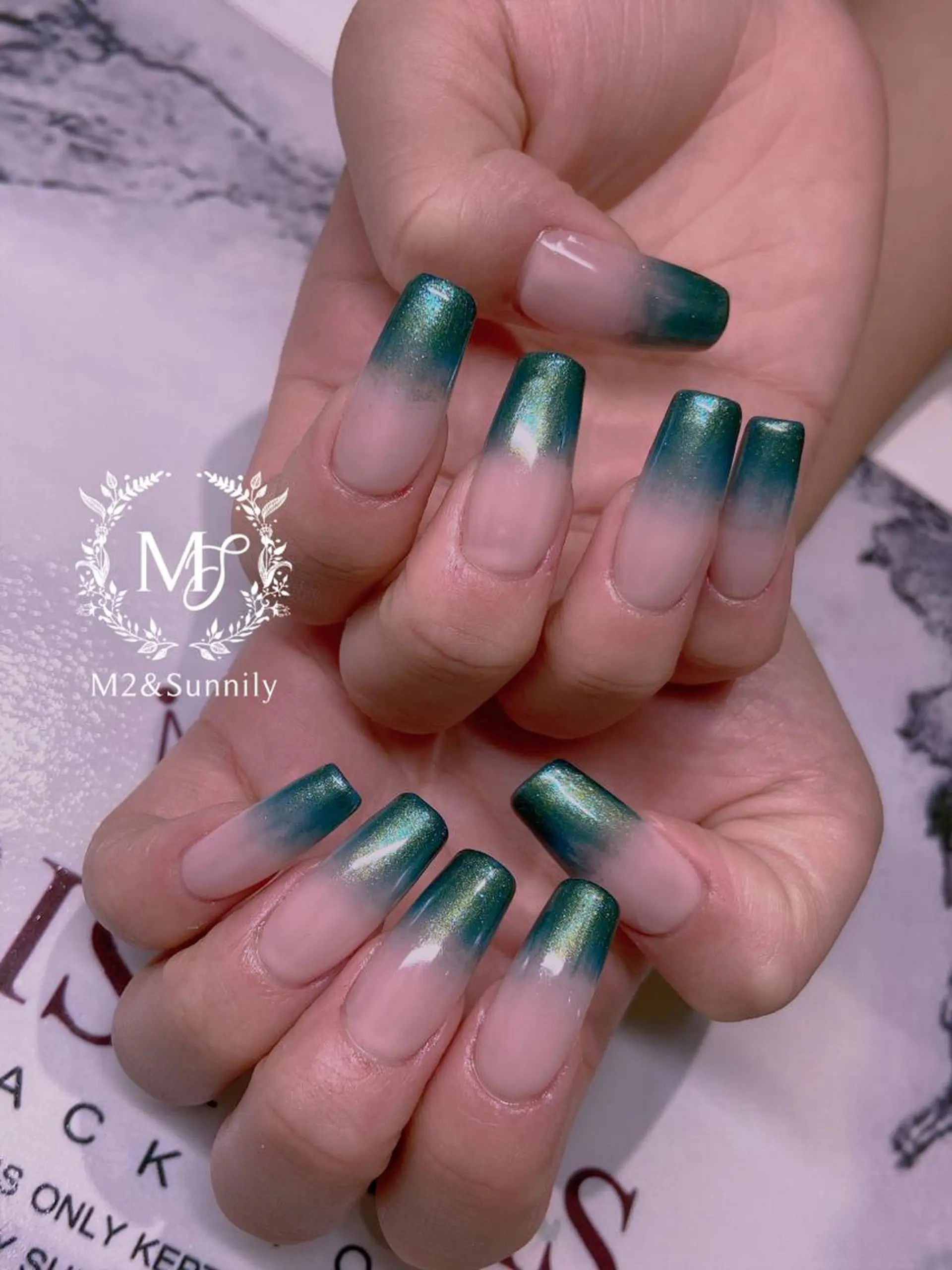 ネイル 長さだし専門店 M2　rikaのネイルデザイン