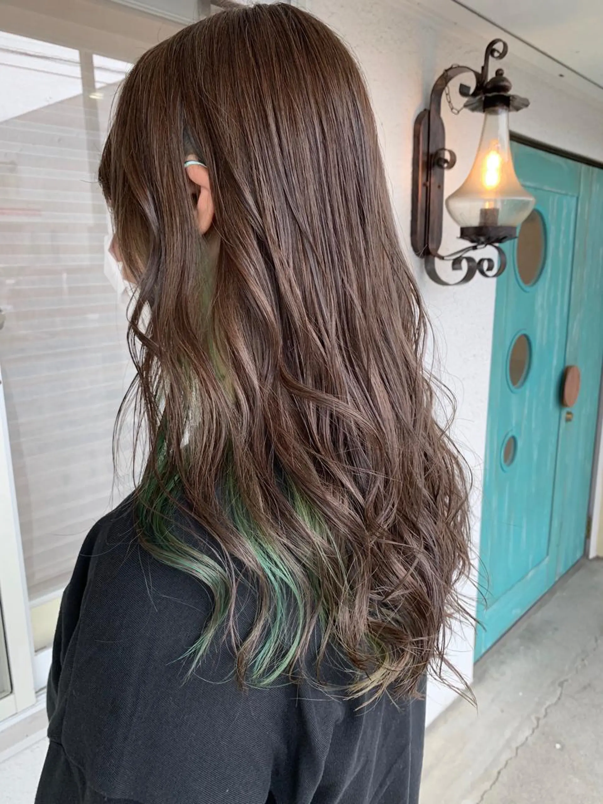 ロング カット ヘアカラー Welila by haku所属・Yuuki ウェリラバイハクのヘアスタイル