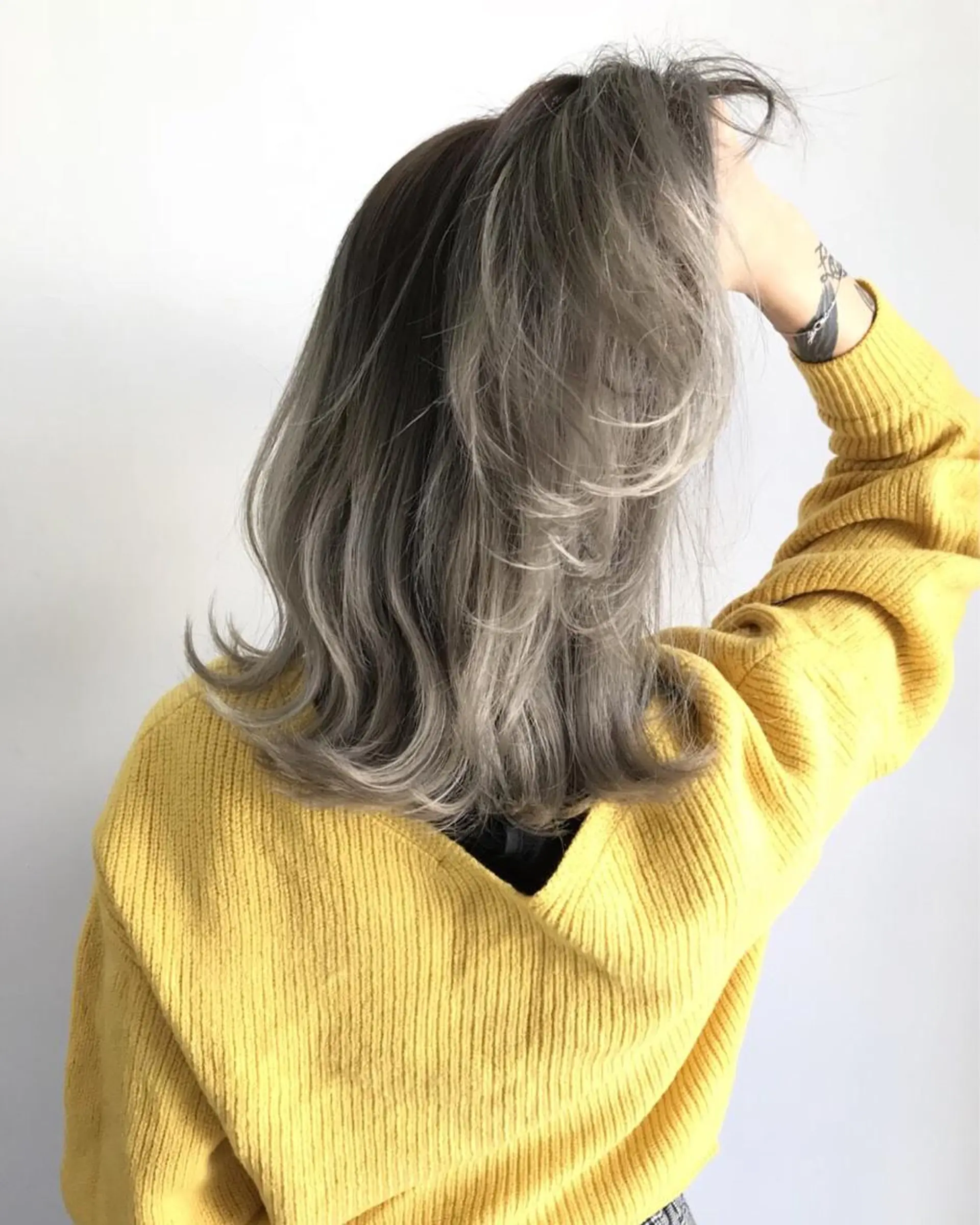 ミディアム ヘアカラー トリートメント ヘッドスパ 🌿海外Style・ KOHEIのヘアスタイル