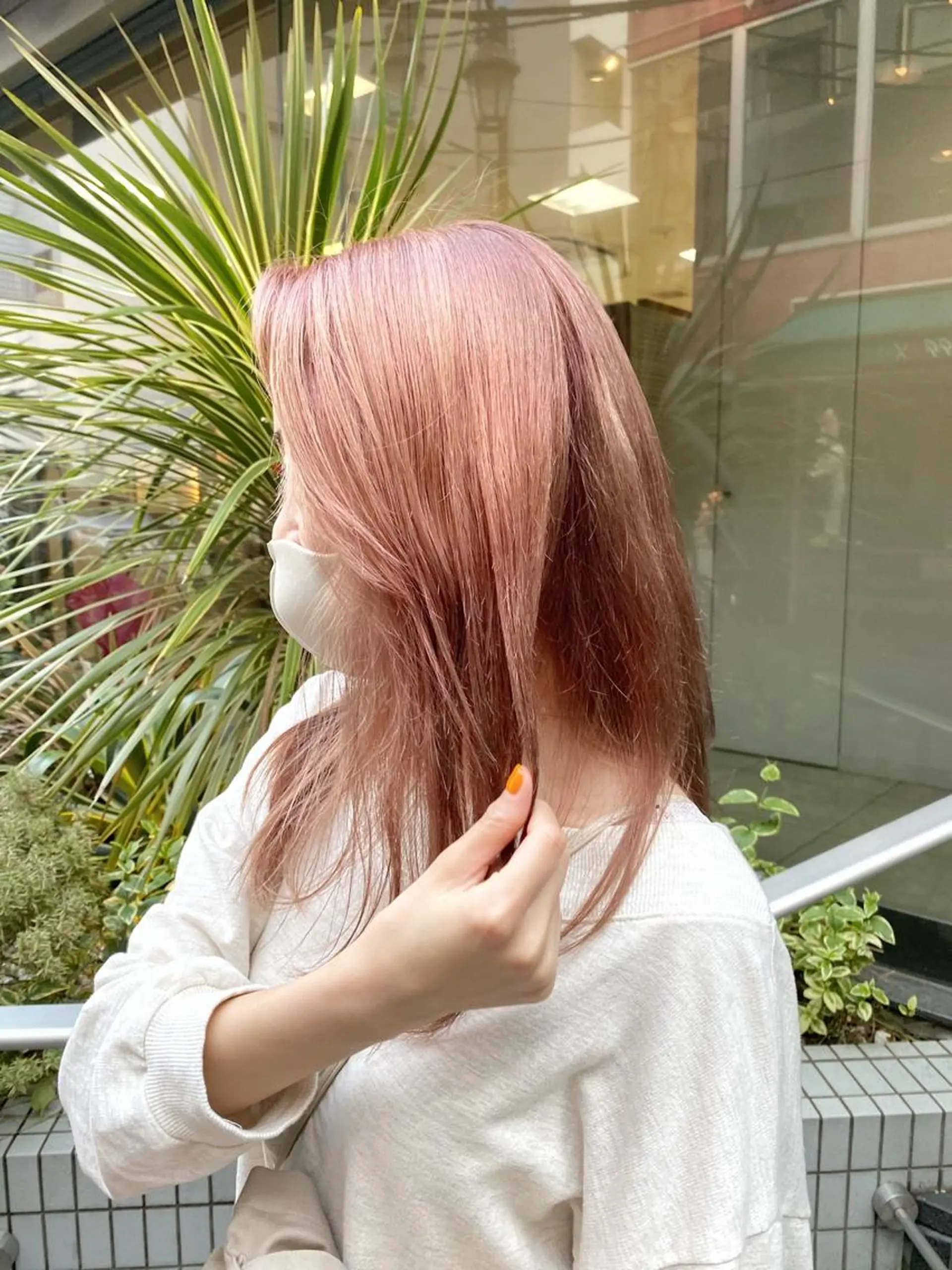 ロング カラー ブリーチ指名No.1 Daikiのヘアスタイル