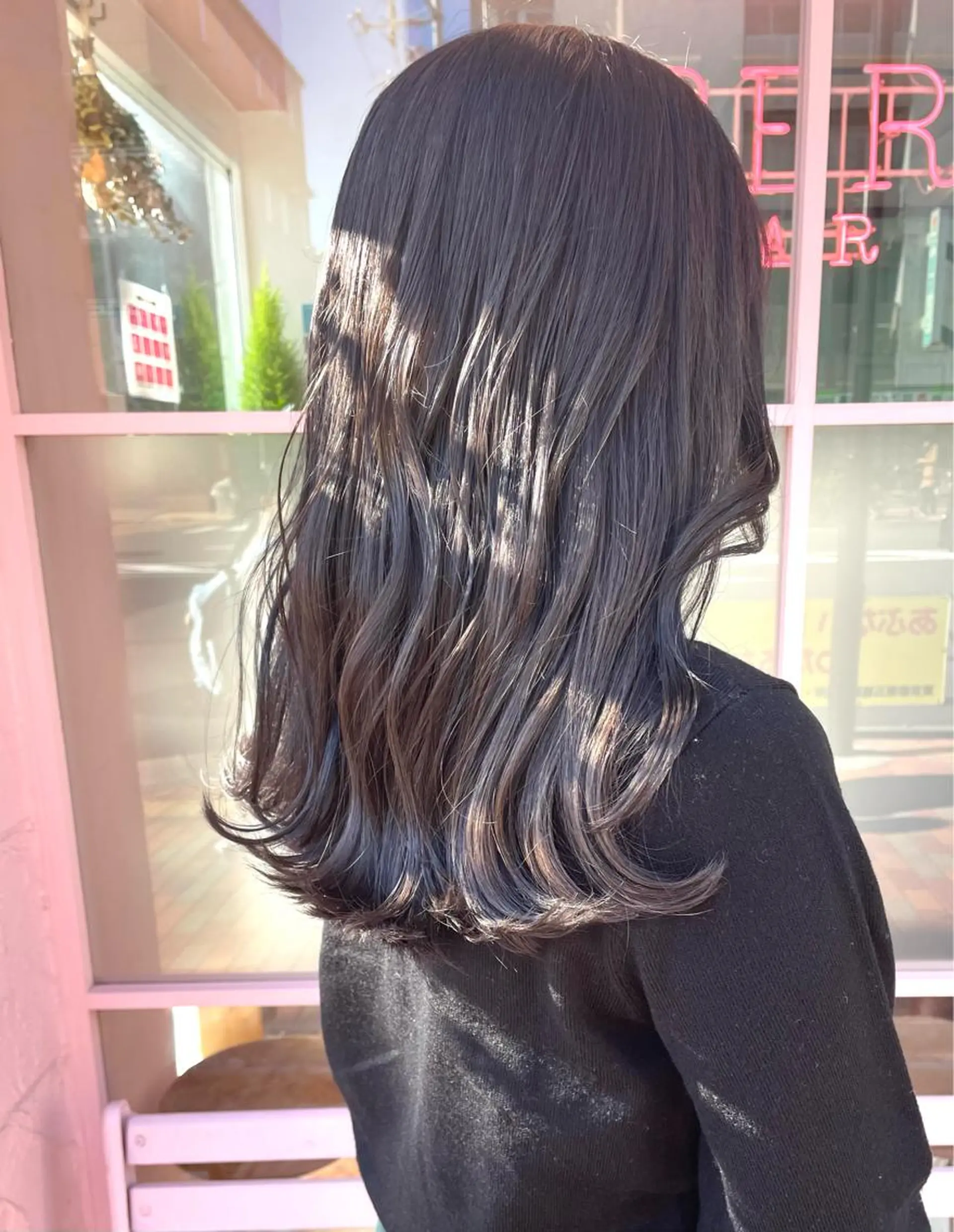 ロング カラー irwi所属・Ebihara Satomiのヘアスタイル