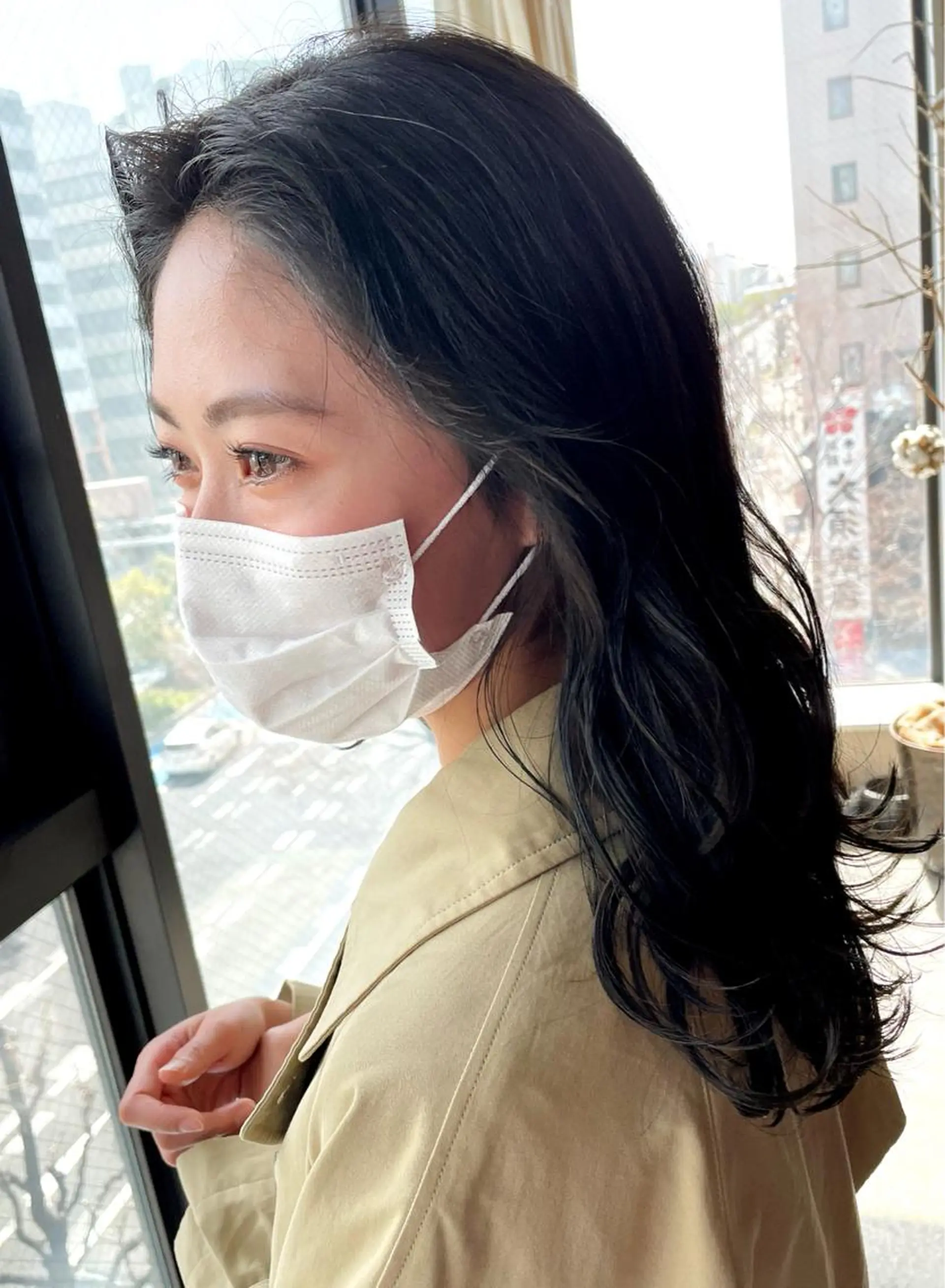 セミロング カラー tablier所属・北名古屋 /美容院カフェのヘアスタイル