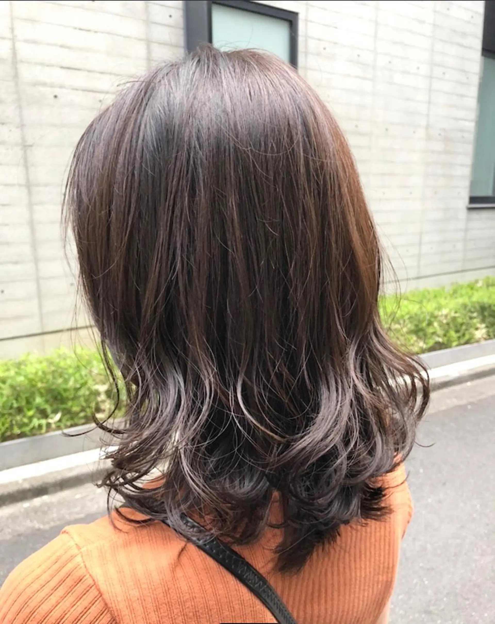 ミディアム ヘアカラー トリートメント ✨色持ちの良い艶 カラー✨蟹江真世のヘアスタイル