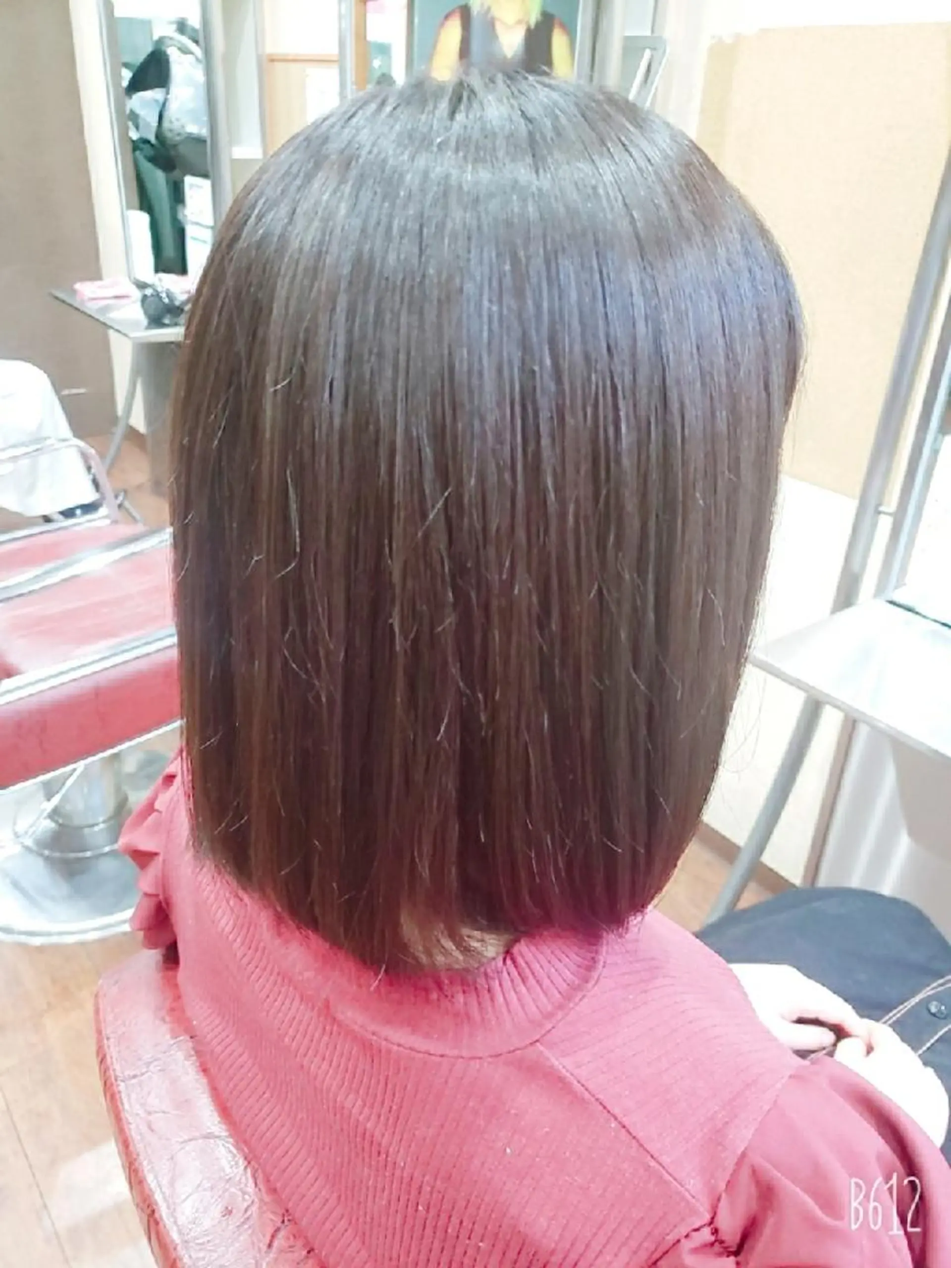 ミディアム ボブ 平田 久恵のヘアスタイル