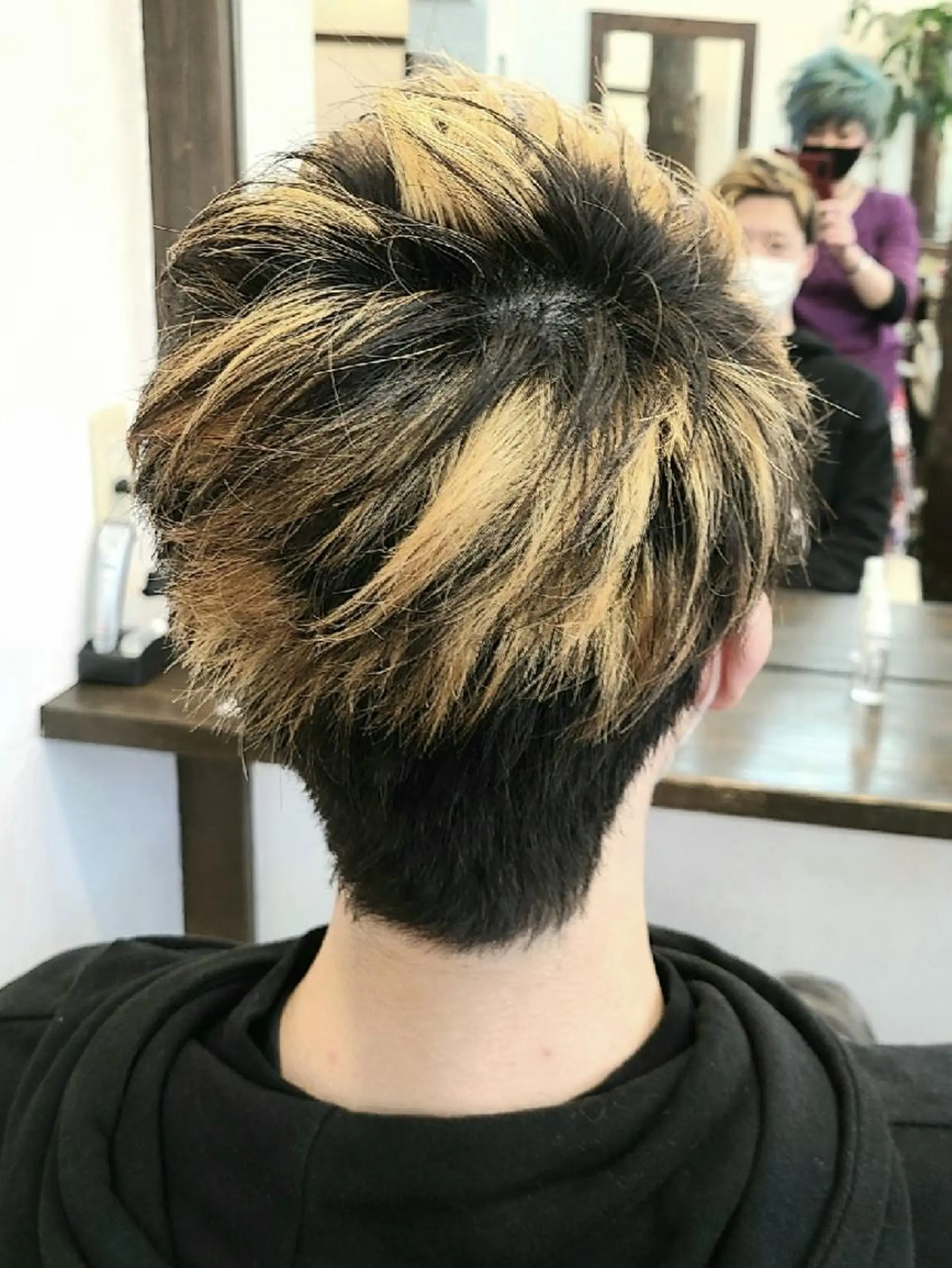 ショート メンズ カラー 【大宮】デザイナー Anne 諳 アンのヘアスタイル