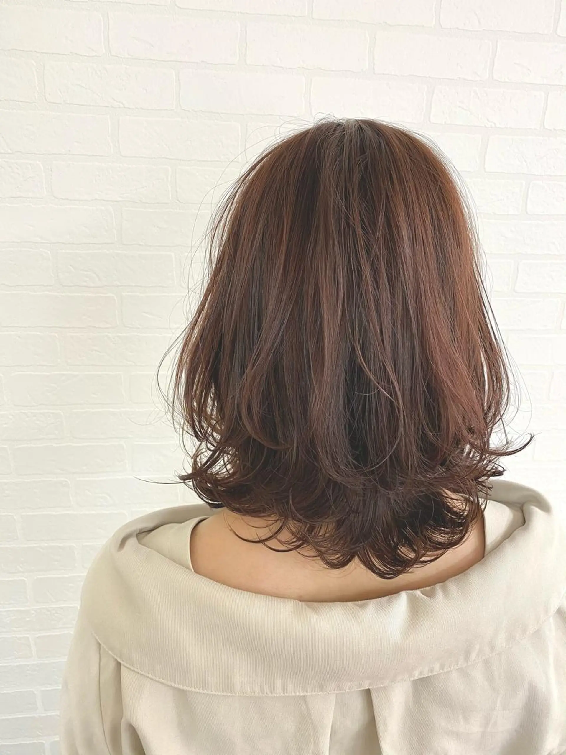 ミディアム パーマ 🎁無料カットカラー 📷撮影モデル募集✨のヘアスタイル