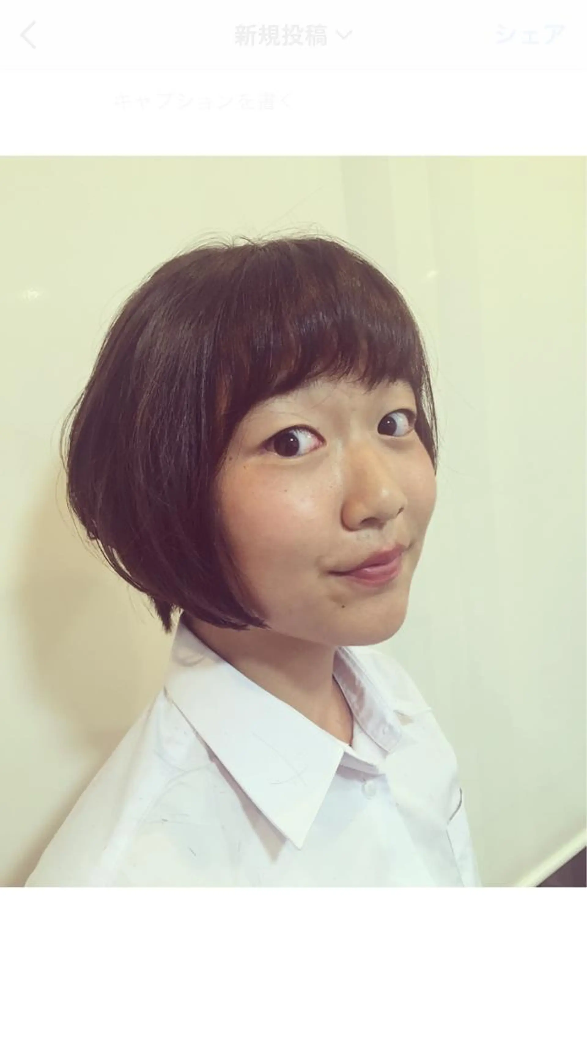 ショート 浅沼 美歩のヘアスタイル