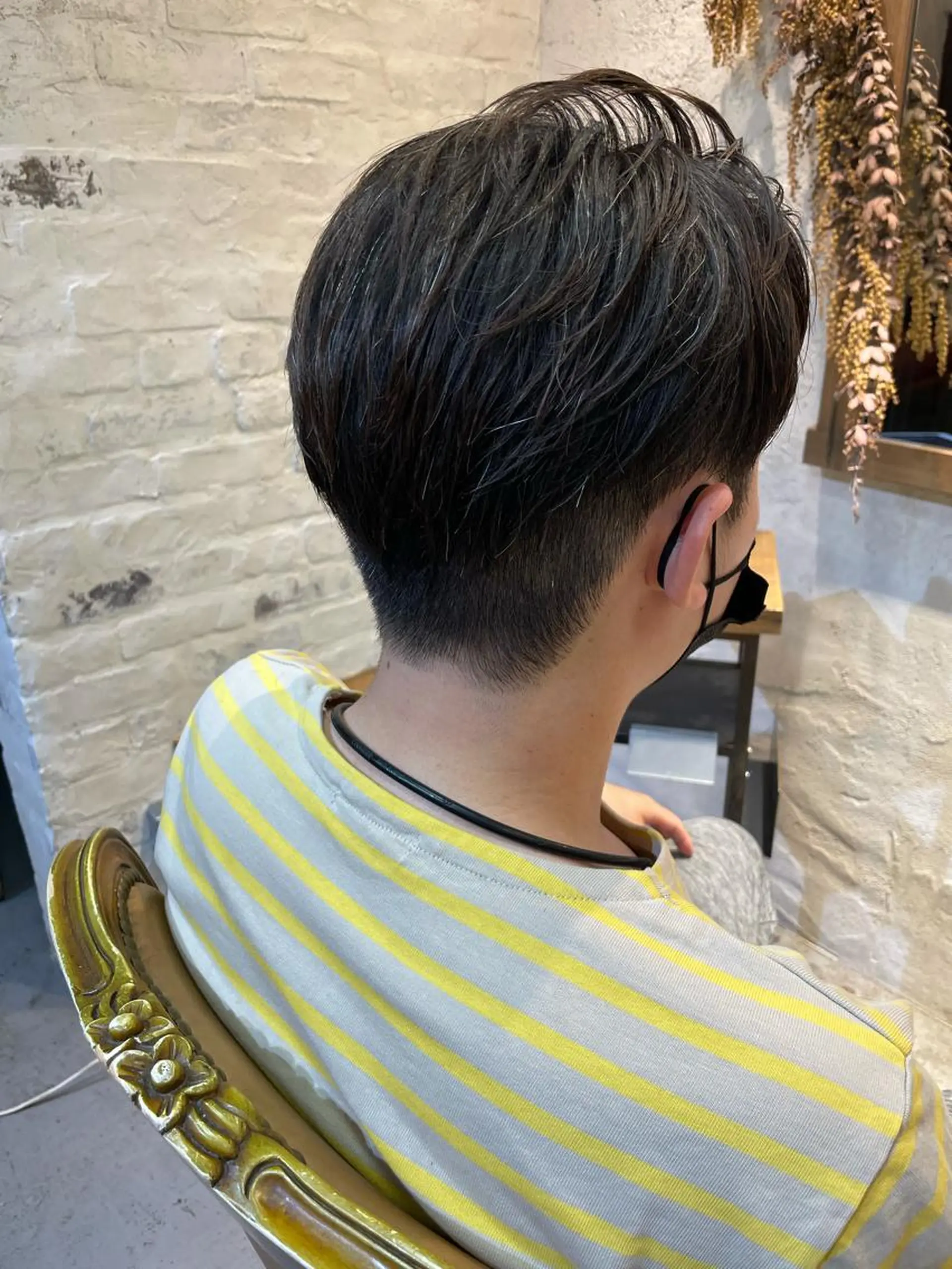 メンズ 泊 紗羅のヘアスタイル