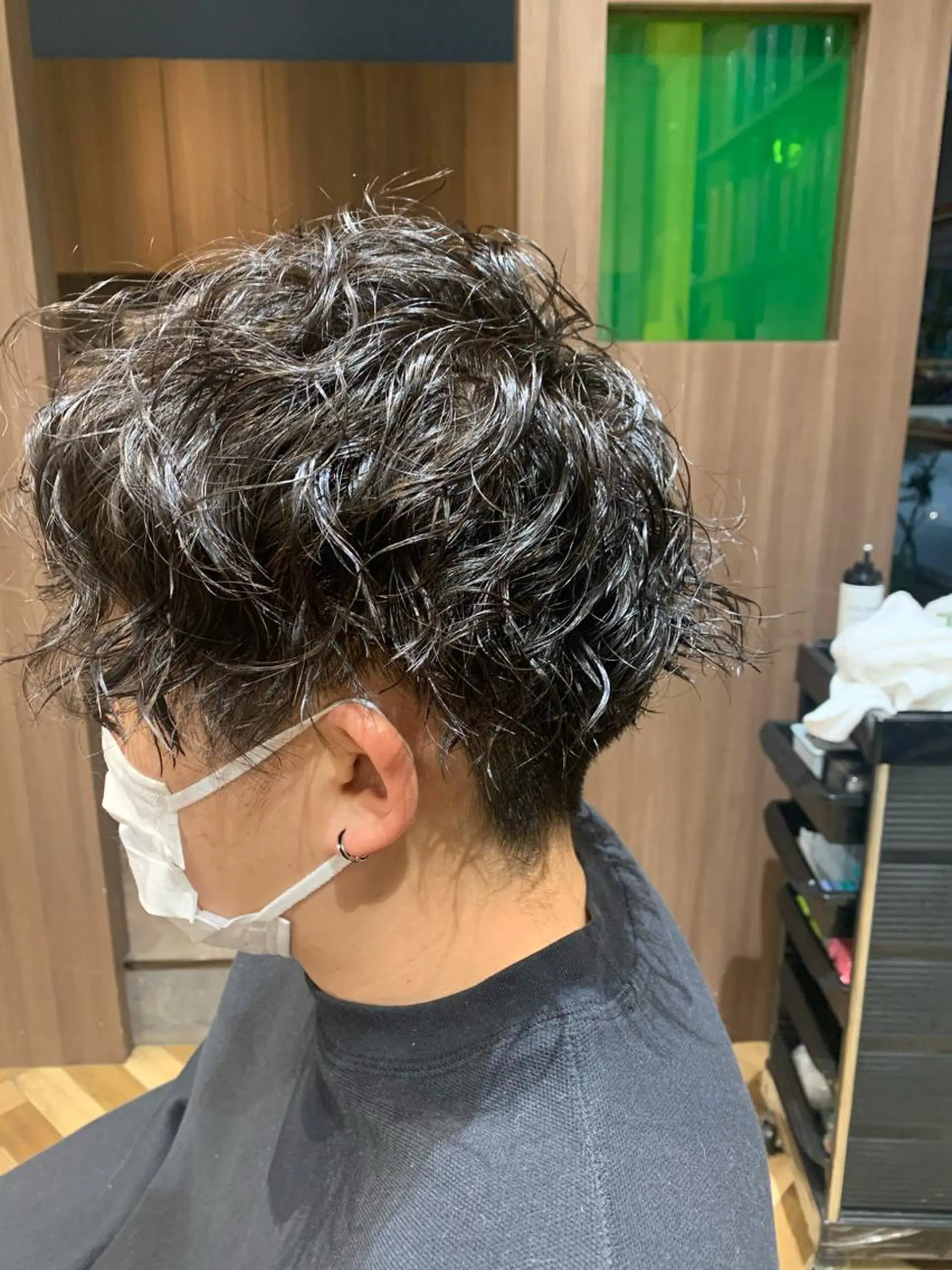 パーマ 庄司 茉里愛のヘアスタイル