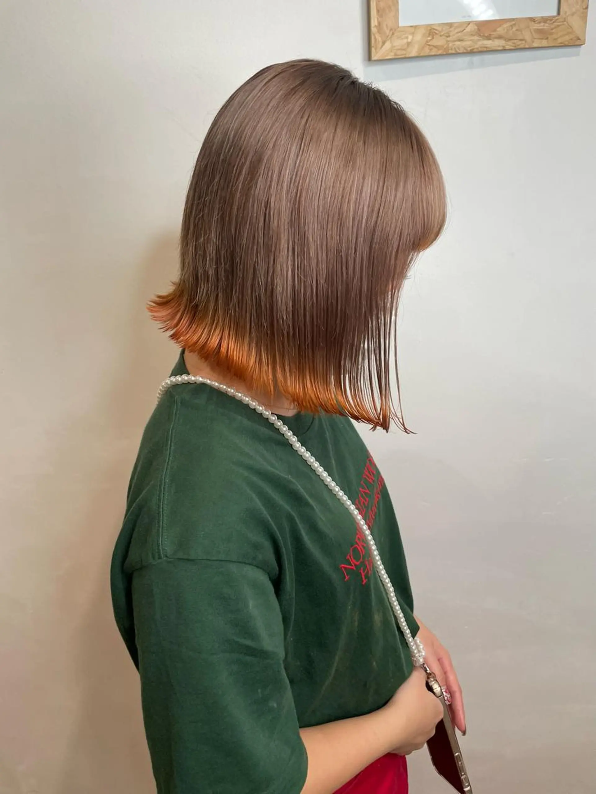 ショート バレイヤージュモデル 小林匠❤️‍🔥のヘアスタイル