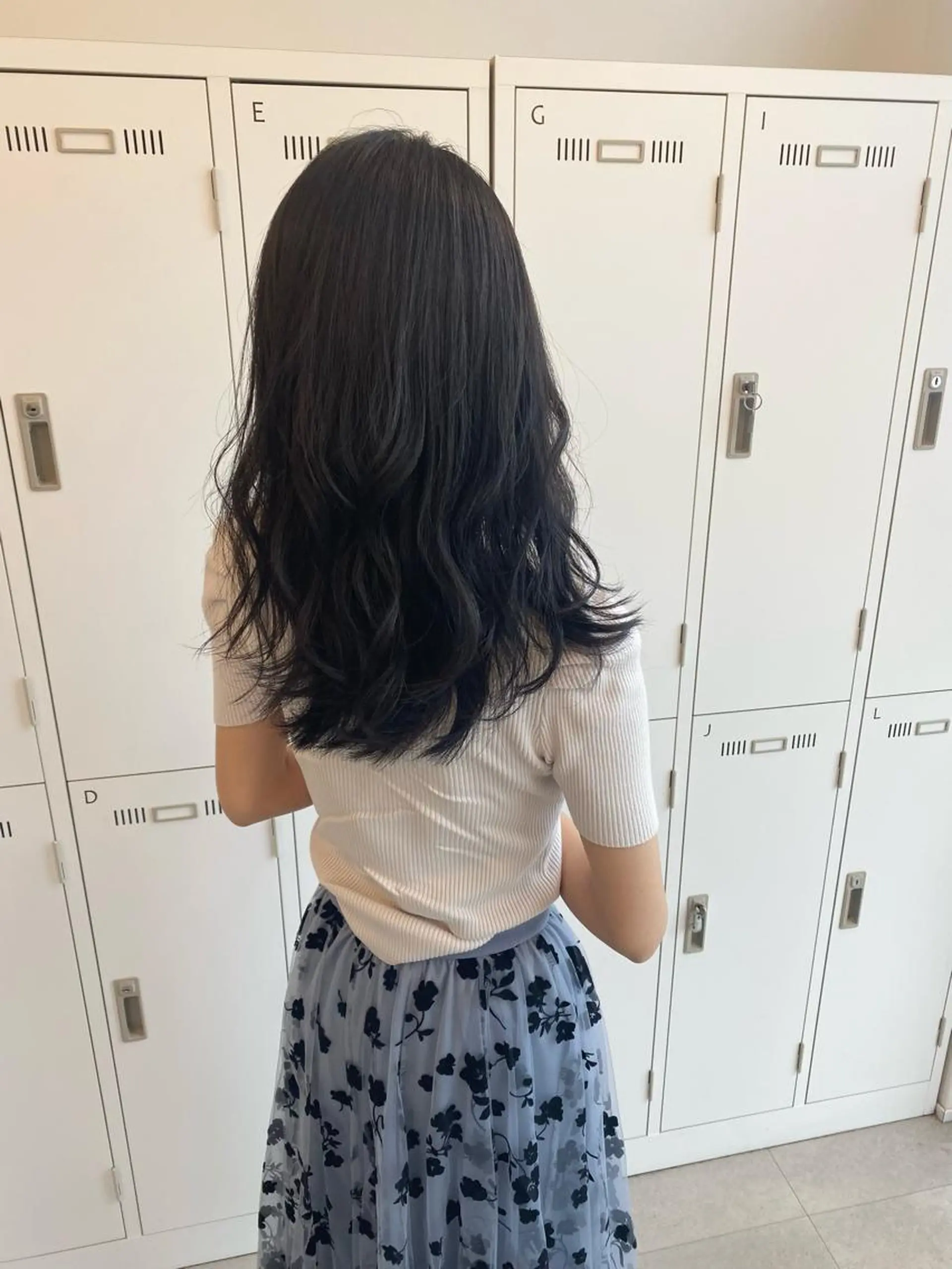 ロング カラー YUNA ユウナのヘアスタイル