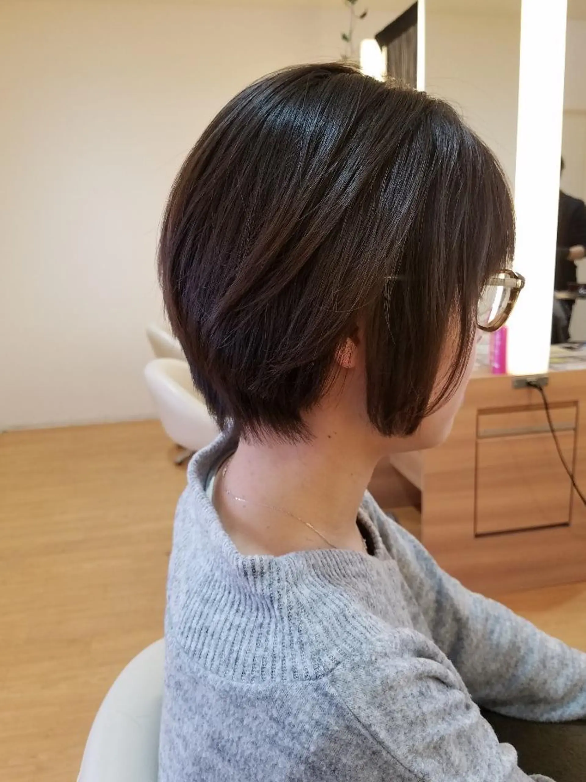 ショート ショートボブ ボブ ショートヘア 髪質改善/ハイライト 小林秀樹のヘアスタイル