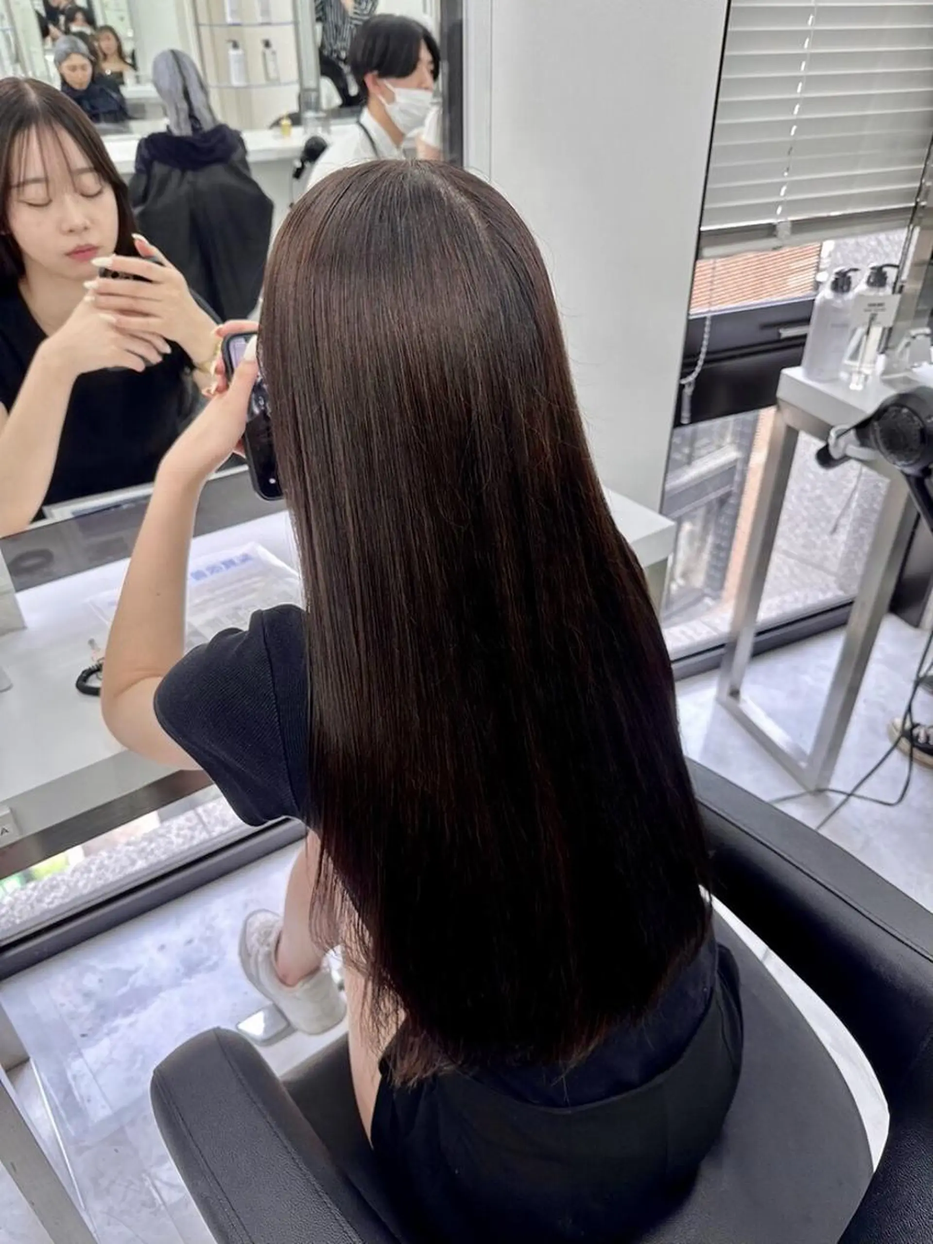 カラー 透明感スタイル 💖ブリーチなしのヘアスタイル