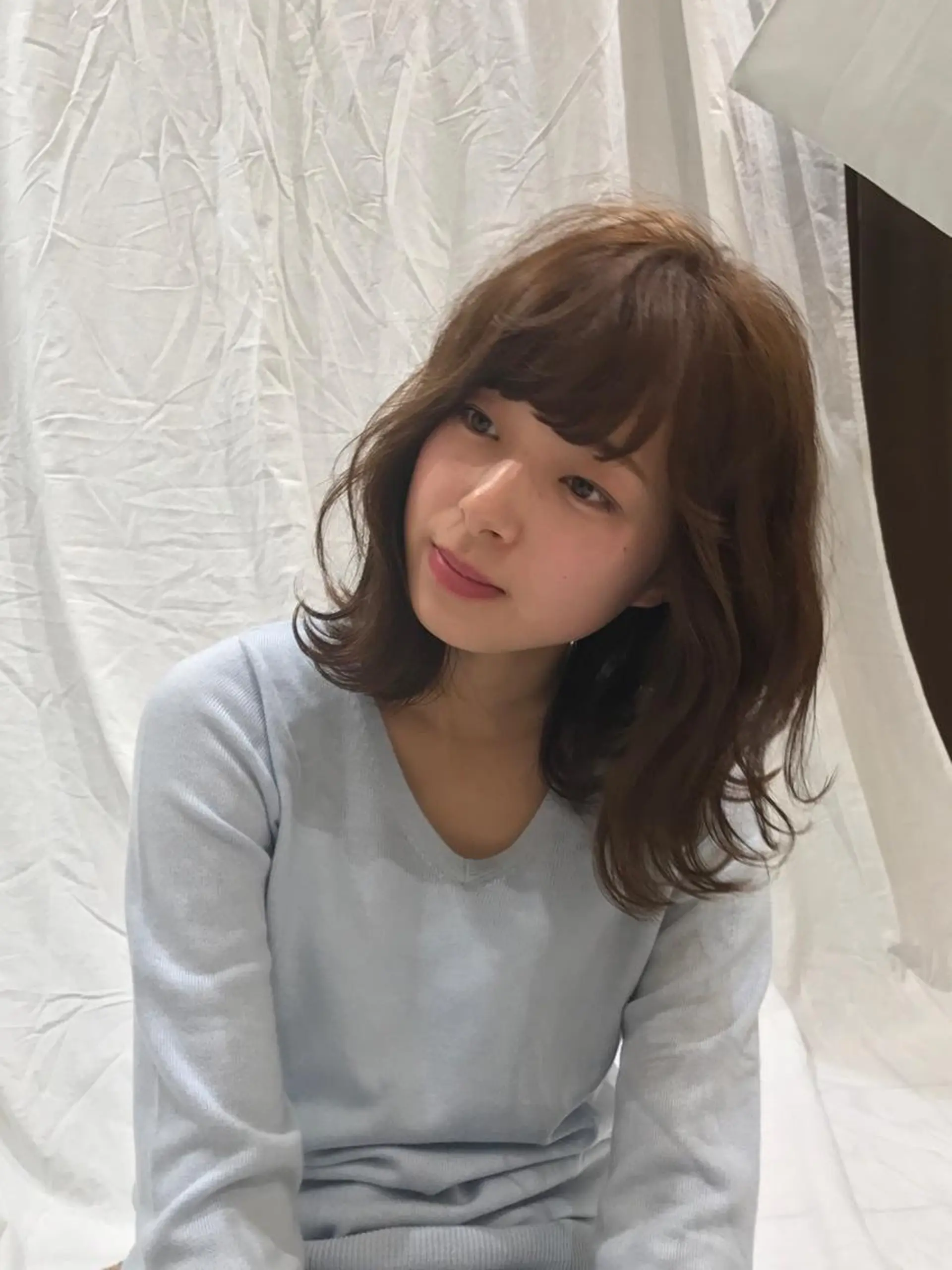 ミディアム カラー 宇野 堅太 本気で 悩む方へ✨のヘアスタイル