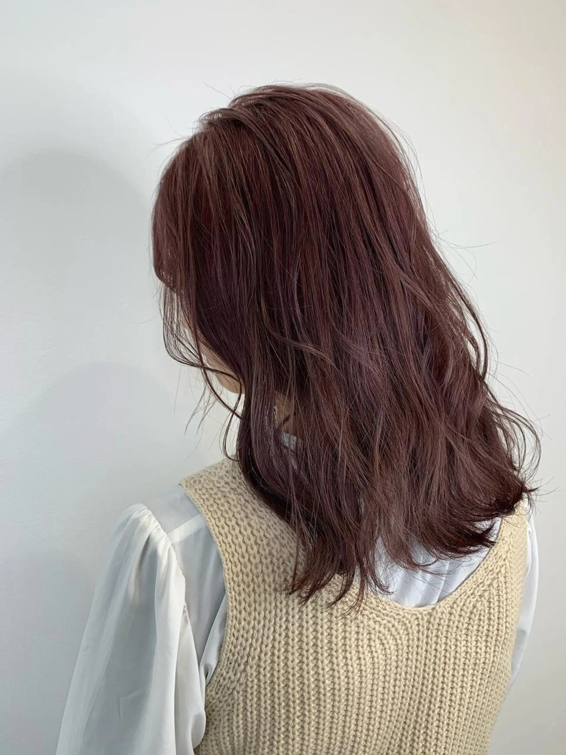 セミロング カラー ダブルカラー ピンクカラー Roid 代表✨HIROのヘアスタイル