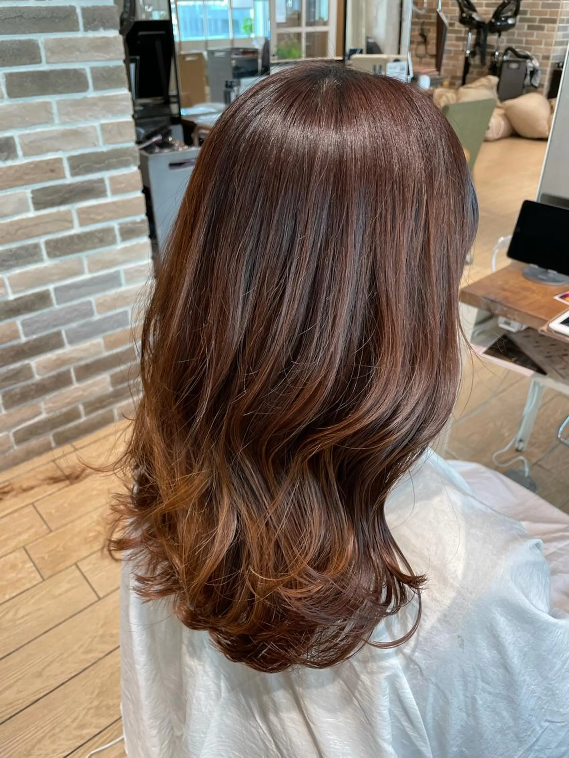 ロング カラー 市原 大翼のヘアスタイル
