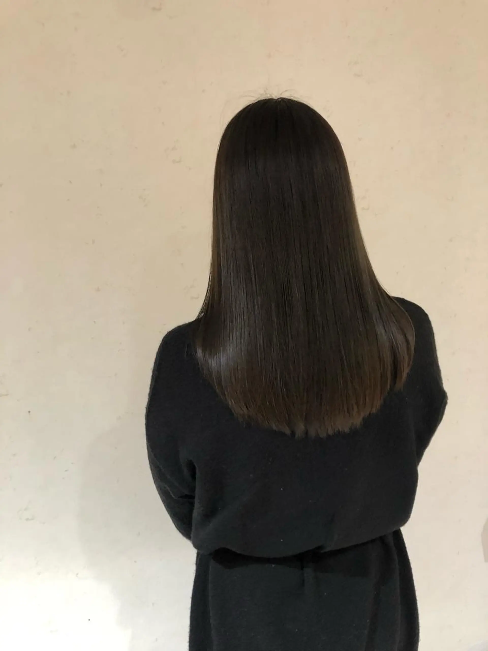 ロング カラー 小島嵩人 縮毛矯正 髪質改善のヘアスタイル