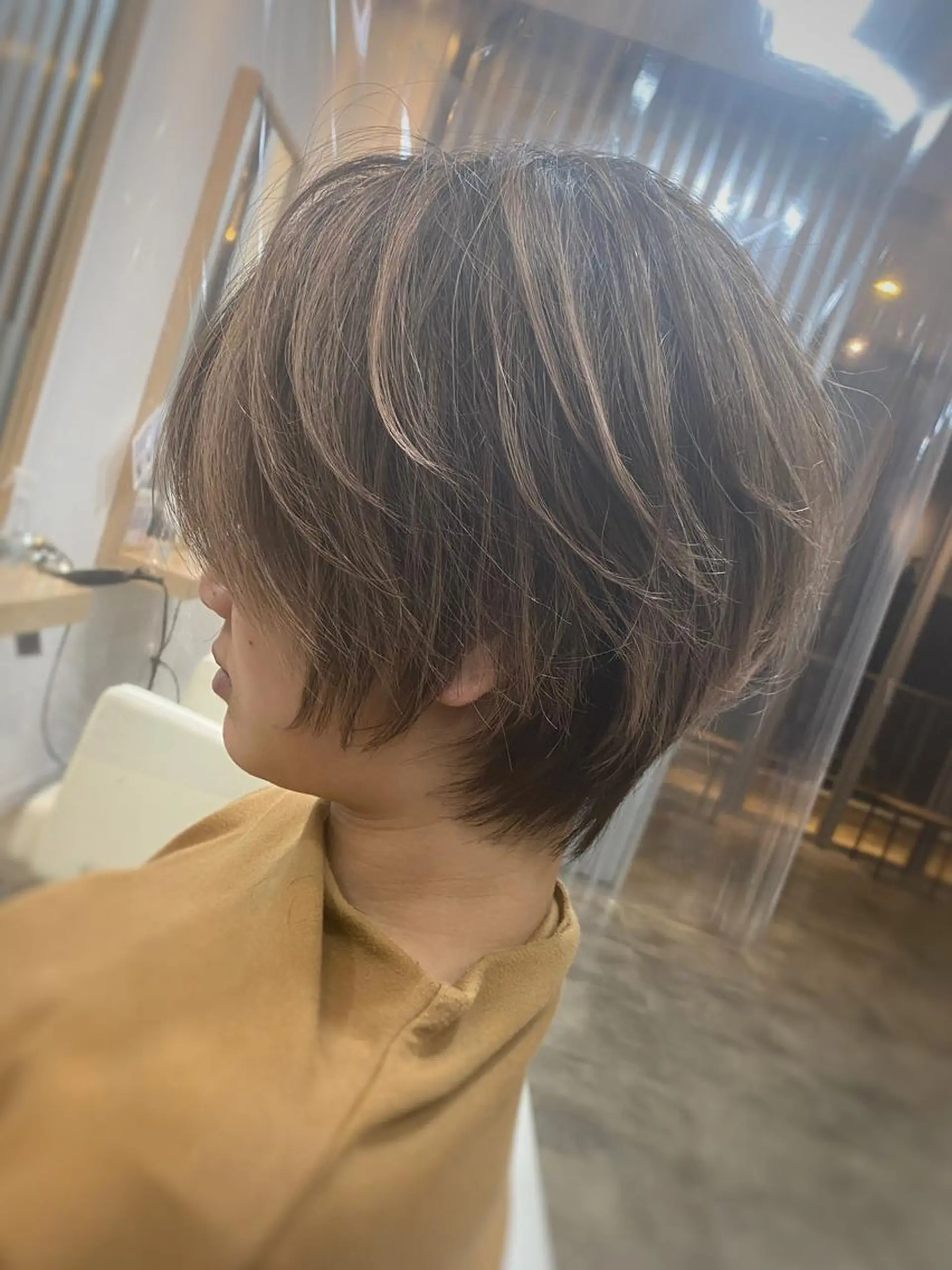 ショート 髪質改善/ ブリーチ/中尾のヘアスタイル