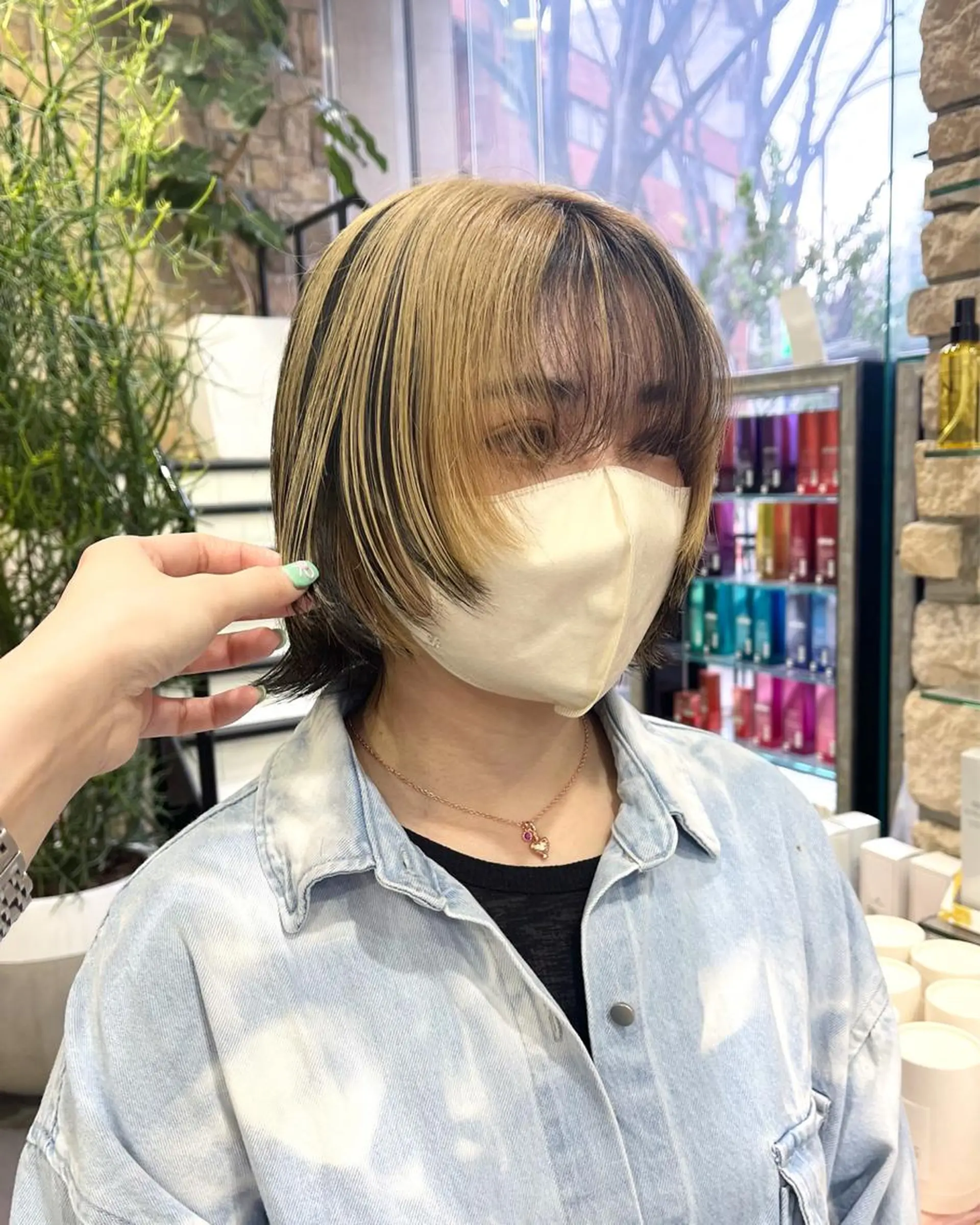 ショート カラー ヘアカラー トリートメント 海外girl🤎 透明感ベージュmaoのヘアスタイル